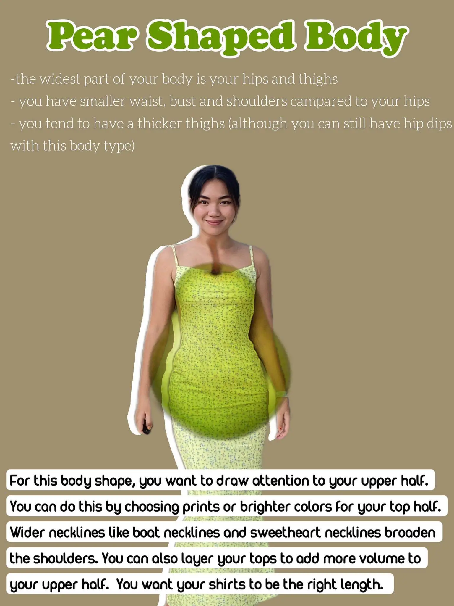 How to Dress the Pear Shaped Body Type - Blufashion