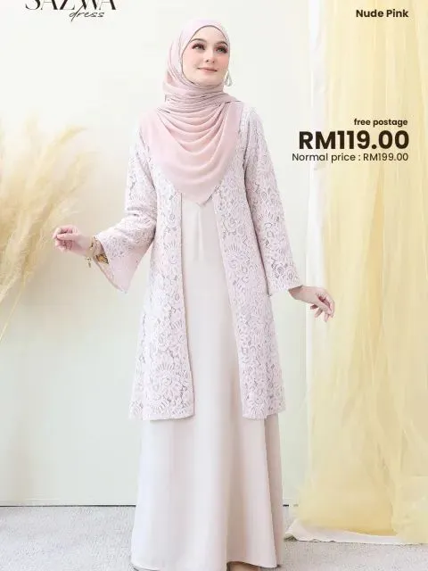 Jubah muslimah moden outlet & gorgeous dresses