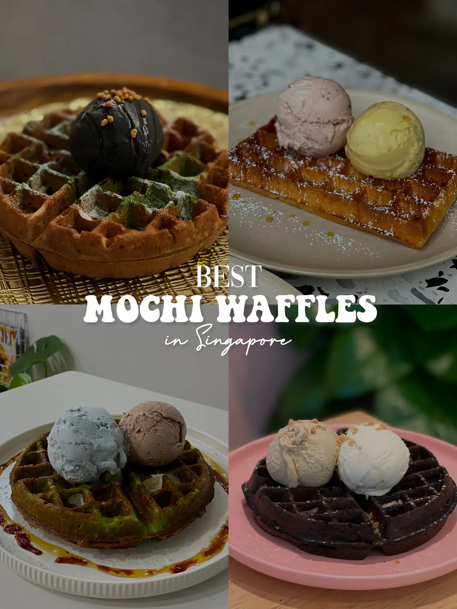 Where to find the best mochi waffles in sg!! 🧇's images(0)