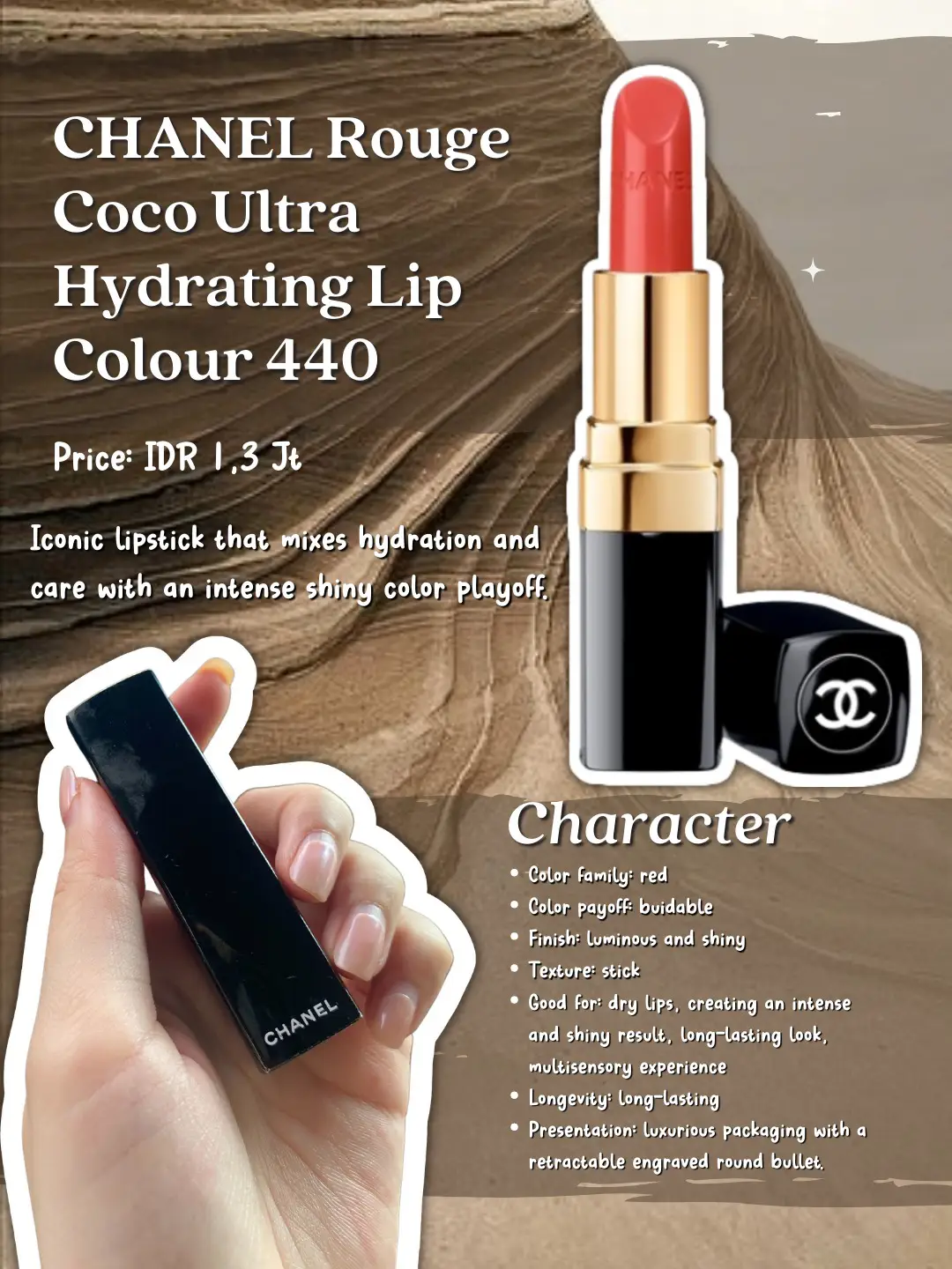  Rouge Coco Hydrating Creme Lip Colour by Chanel abrielle 3.5g  : Beauty & Personal Care
