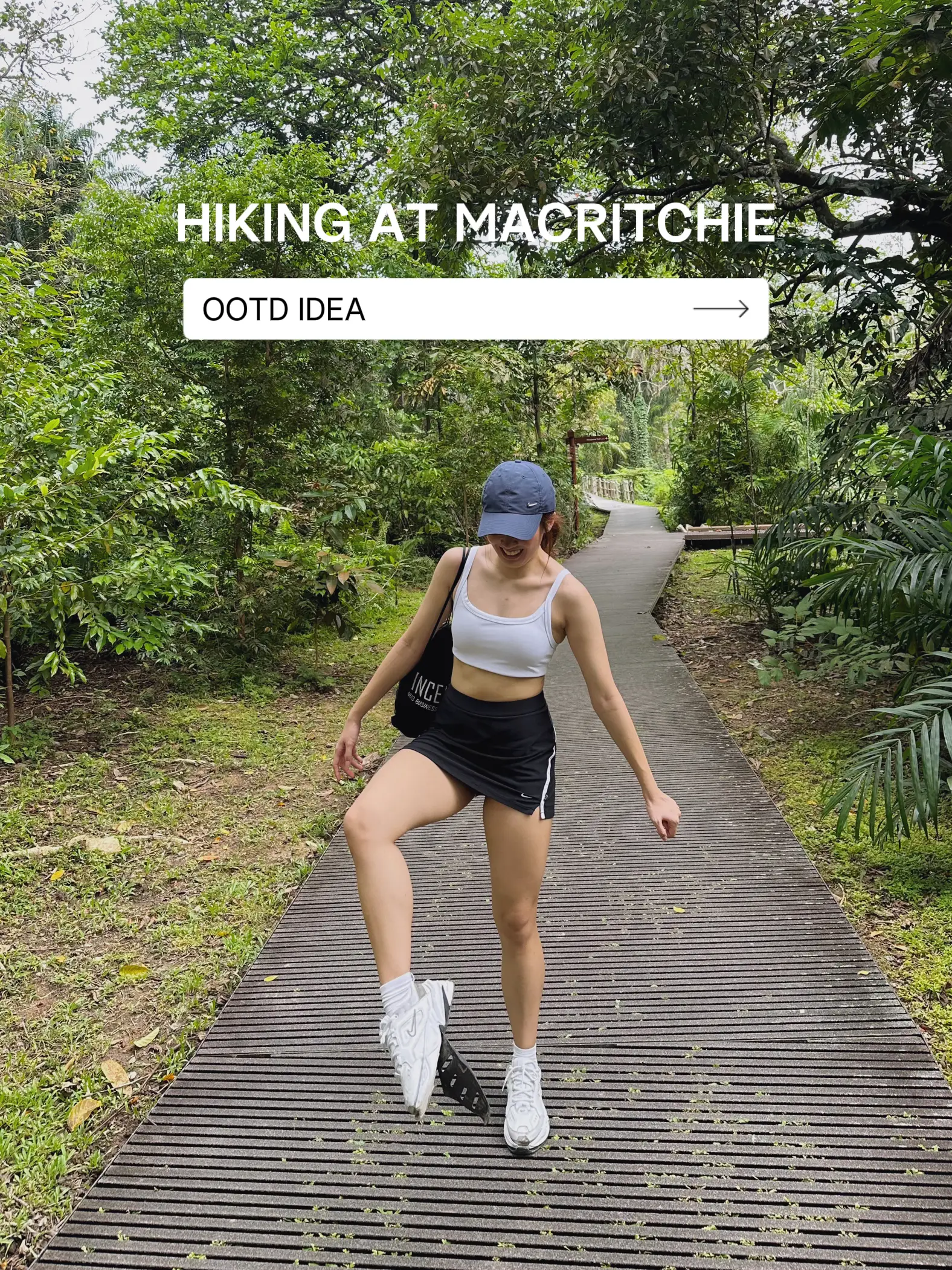 what I wore to macritchie (hiking gone wrong 😩) 's images(0)