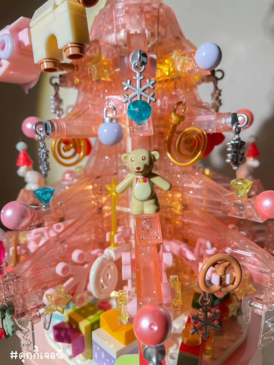 Where to buy viral pink Lego-style Christmas tree that rotates and