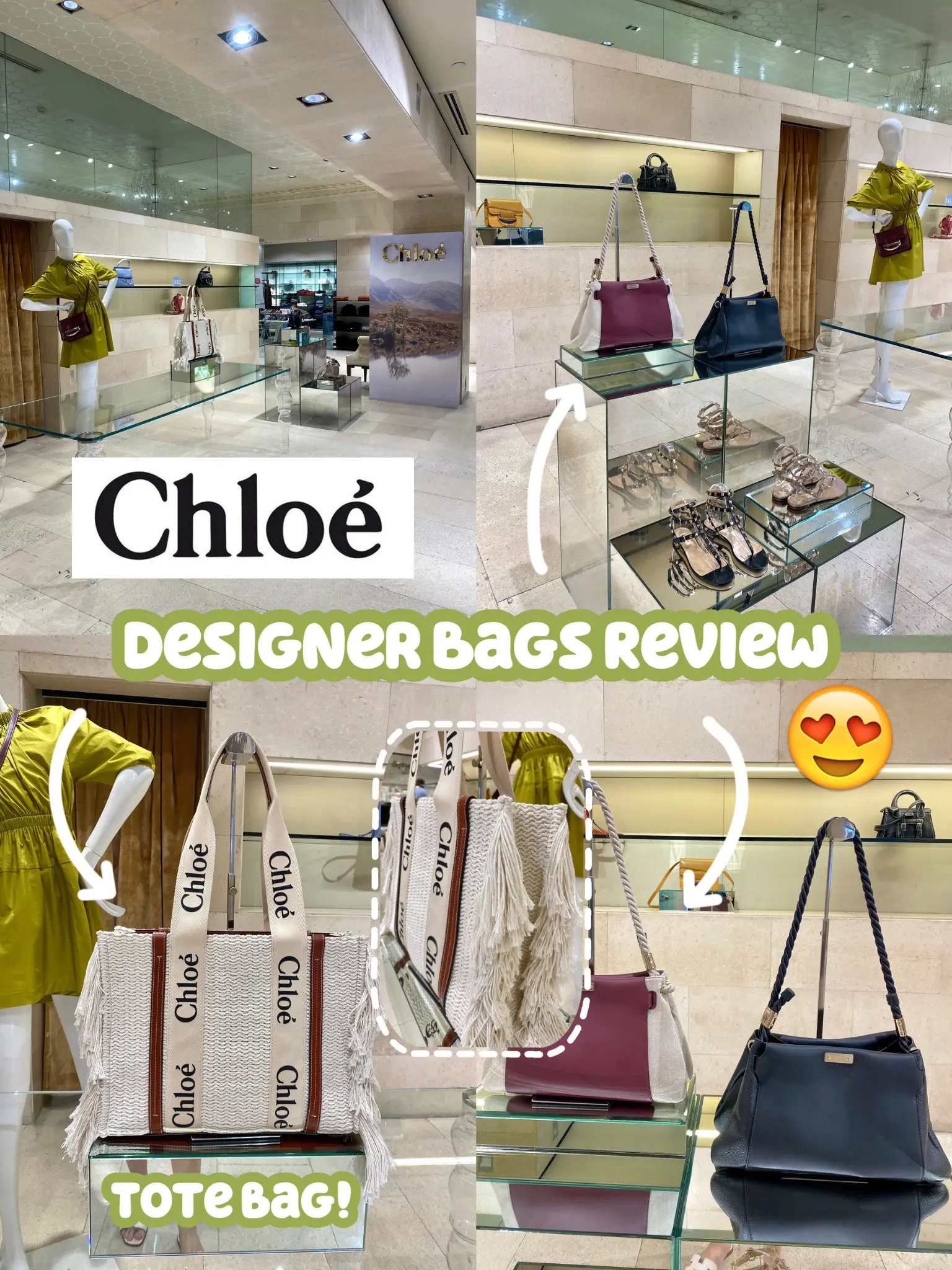 Chloé Designer Bags Review + Store Review! | Ashley Bが投稿した