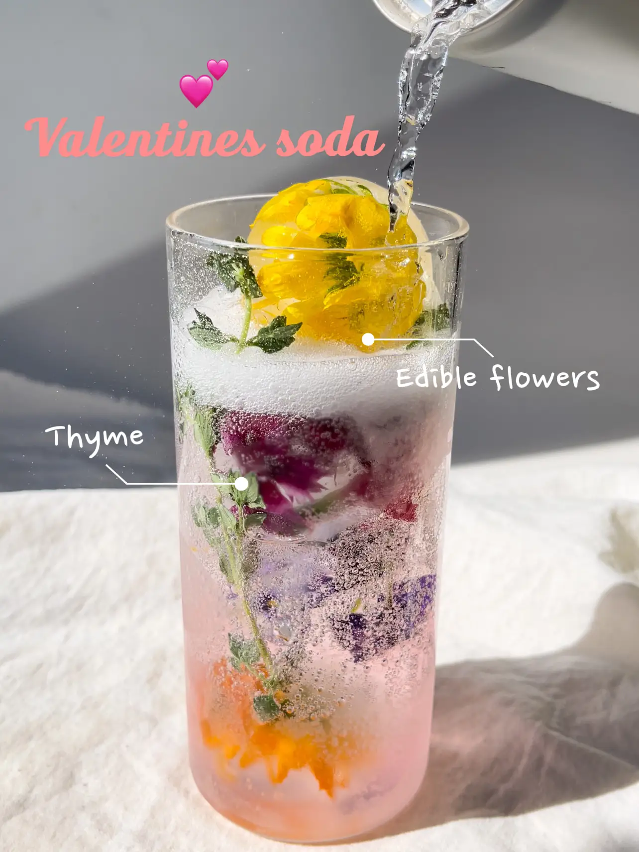 Put Edible Flowers in Ice Cubes for Perfectly Insta-Worthy Drinks