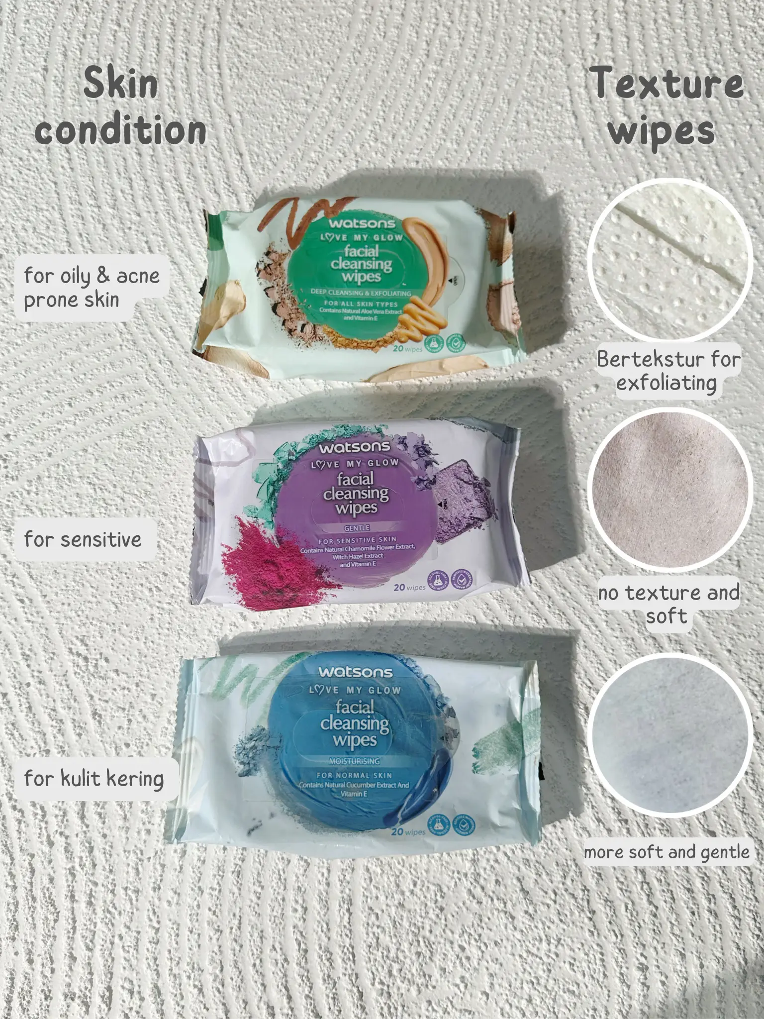 Cleansing wipes watsons praktis sesuai jenis kulit Galeri diposting