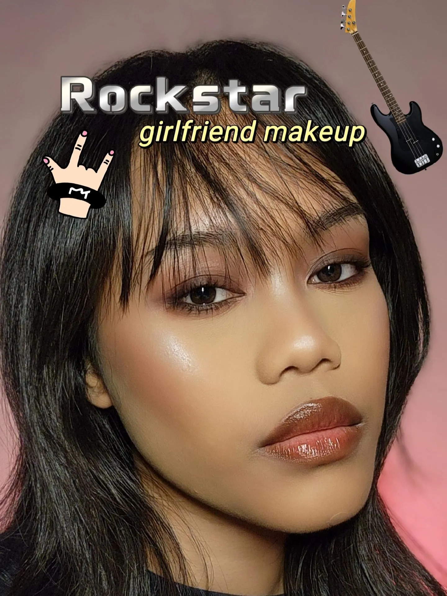 Easy Rockstar Girlfriend Makeup