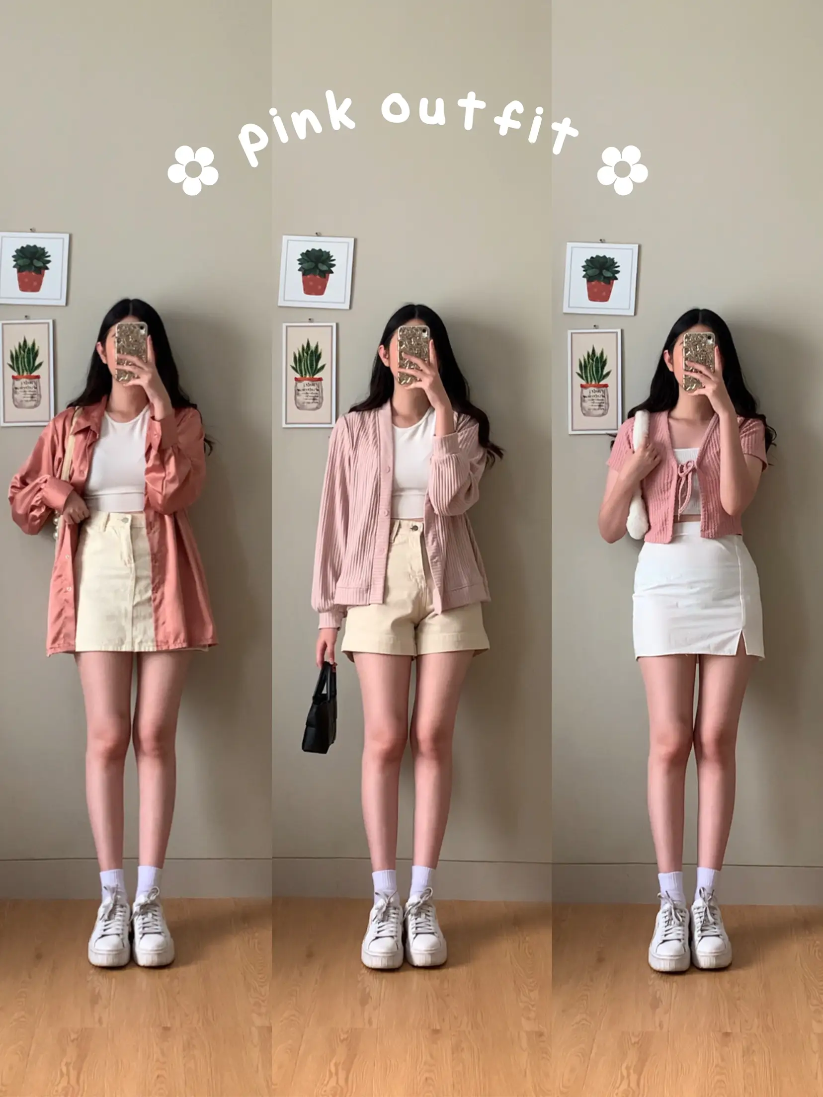 Korean 2024 pink outfit