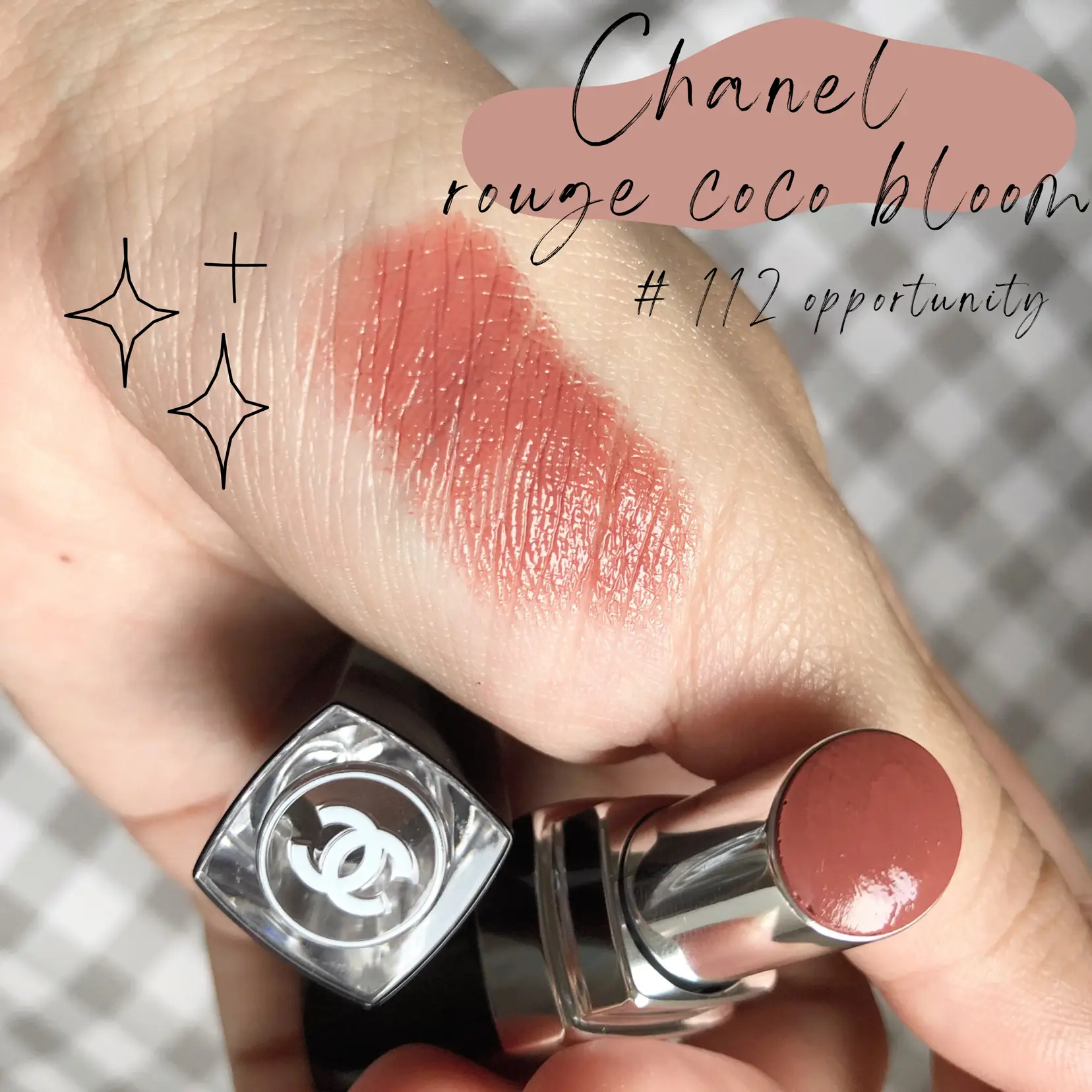 Chanel rouge coco bloom สี 112 opportunity ✨