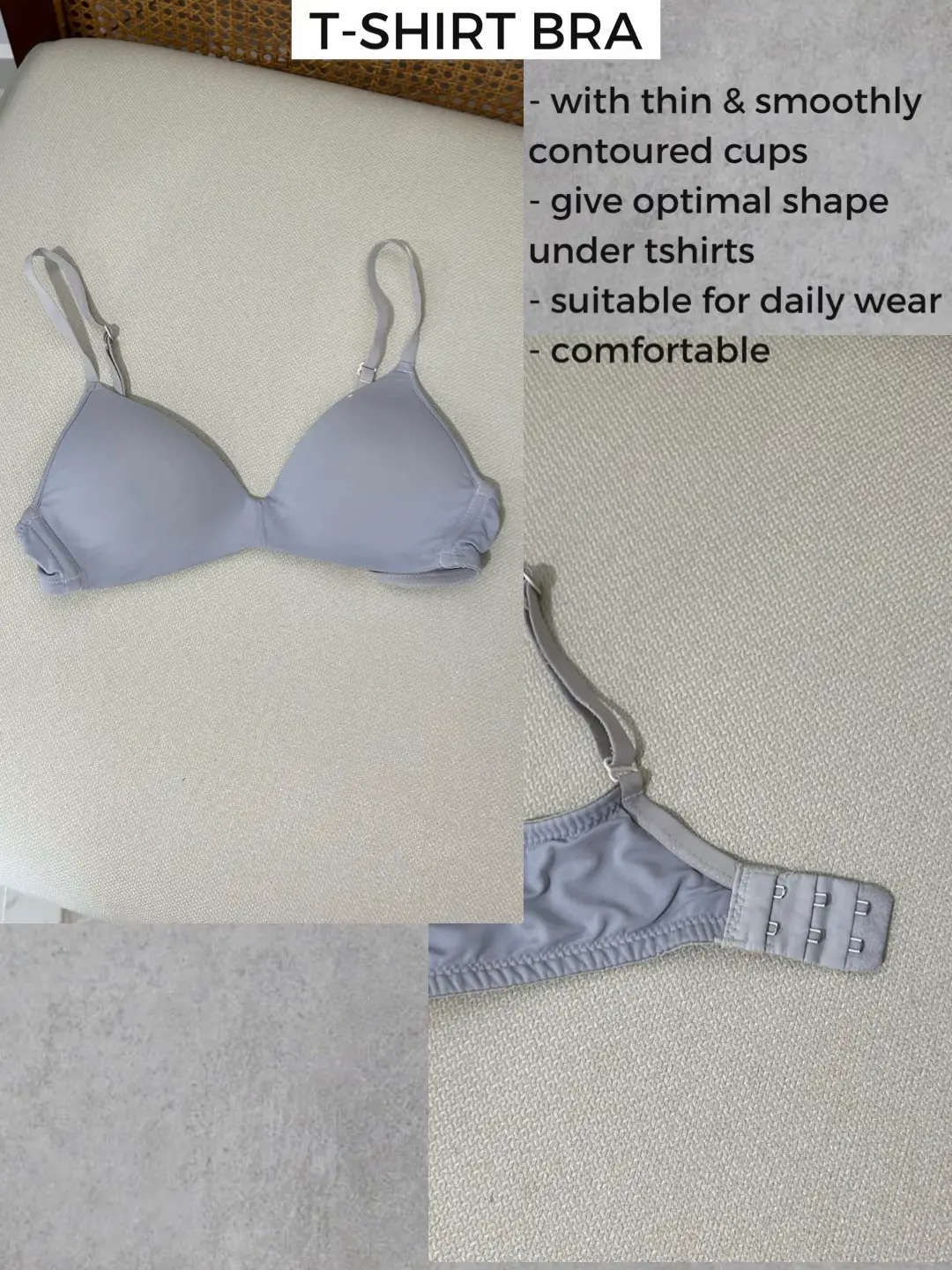 Women's Ultra Thin Bra Sexy Seamless One Piece Flat Chest Bras For Small  Breasted Girls Puberty
