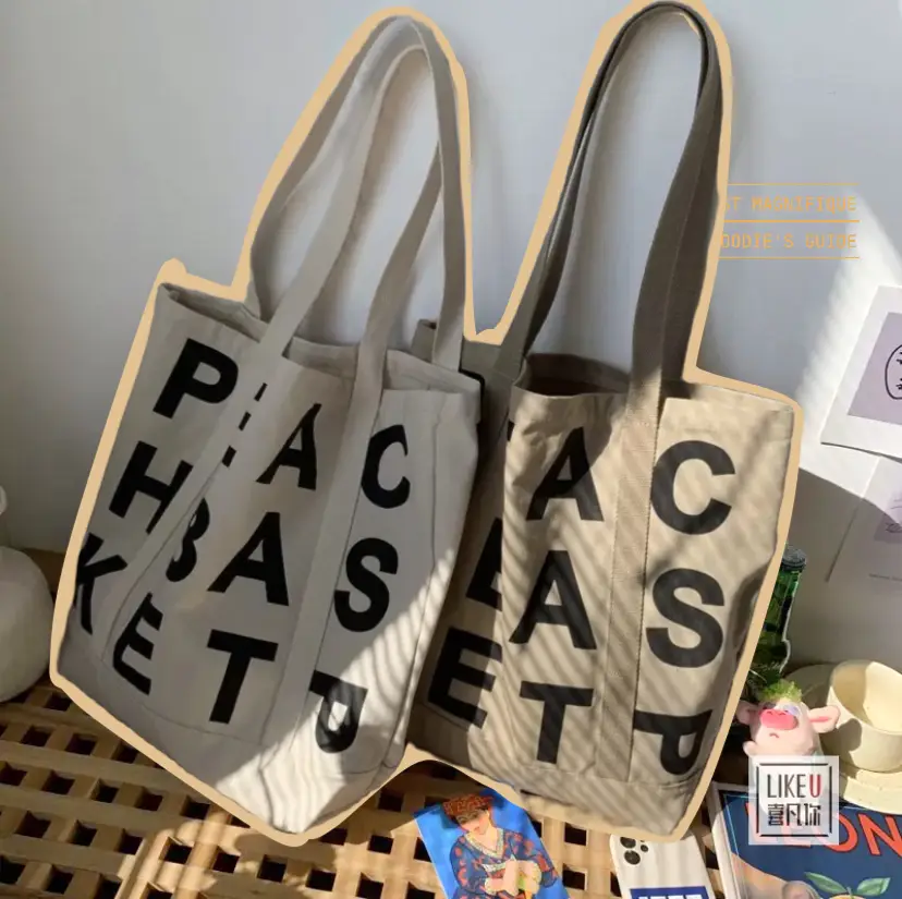 Geolte - Lettering Tote Bag