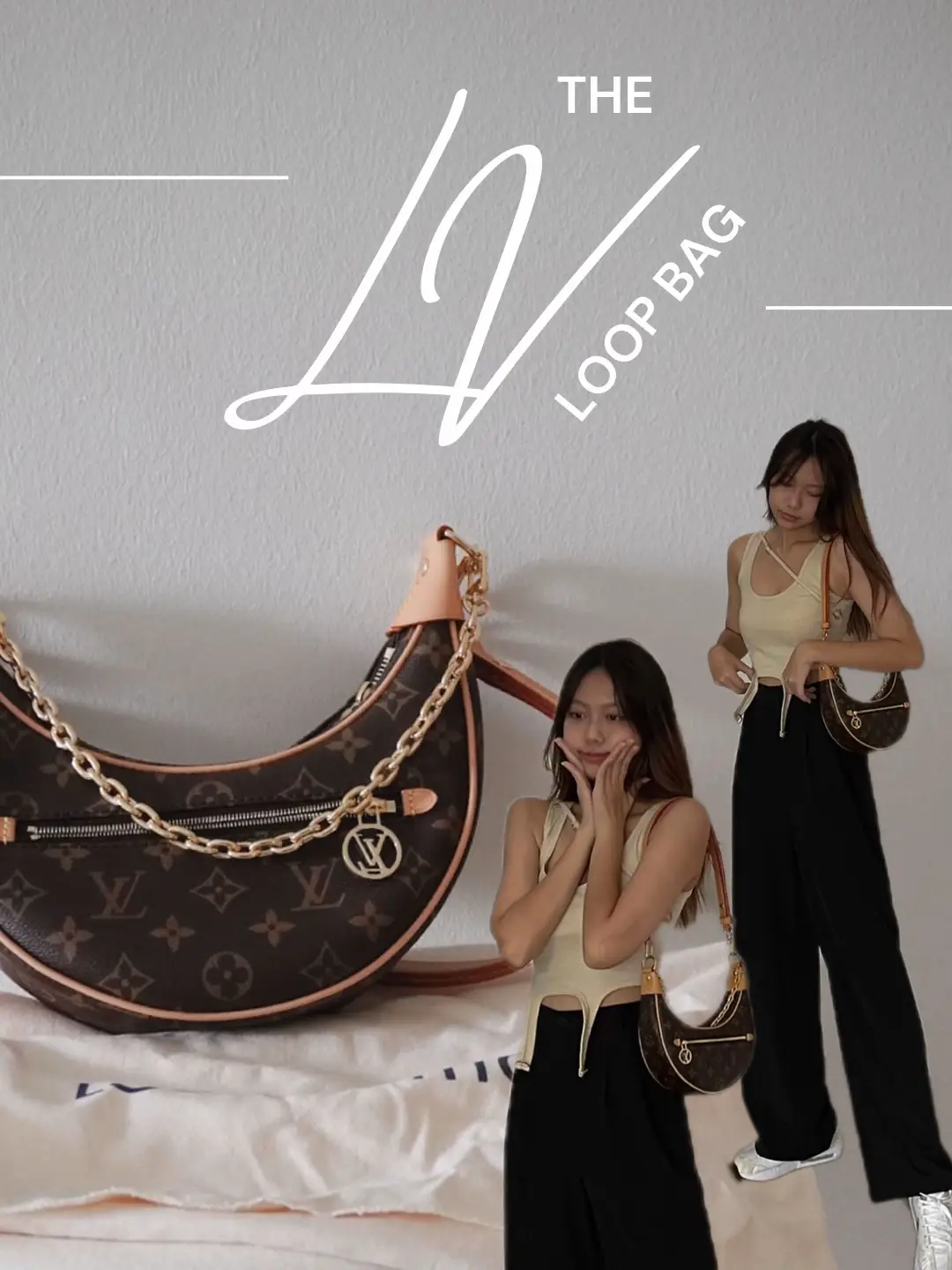 Looping Louis Vuitton Loop bag in leather Black ref.845395 - Joli Closet