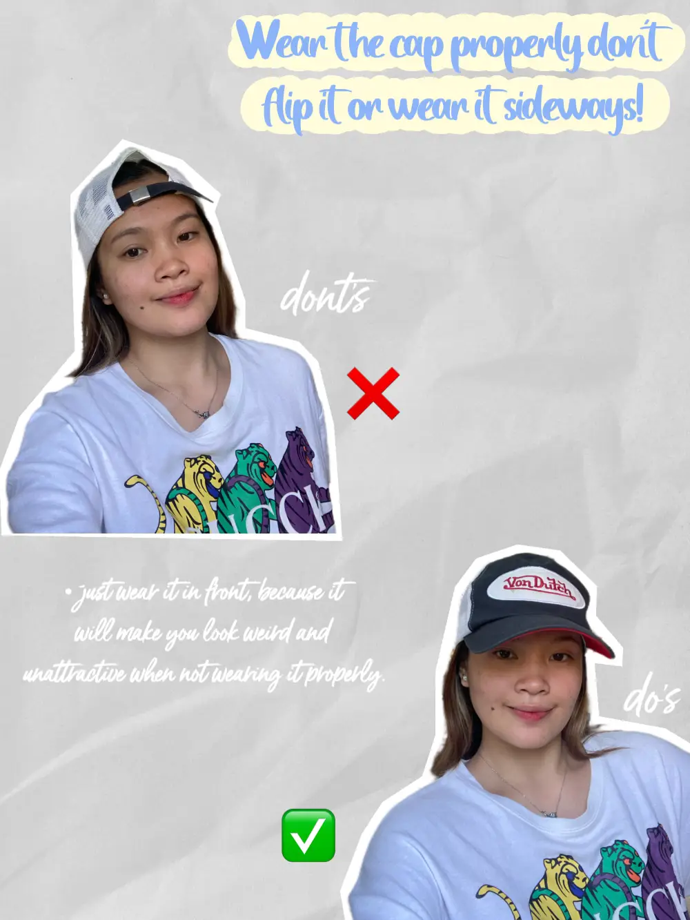How to Wear a Baseball Cap: Do's and Don'ts