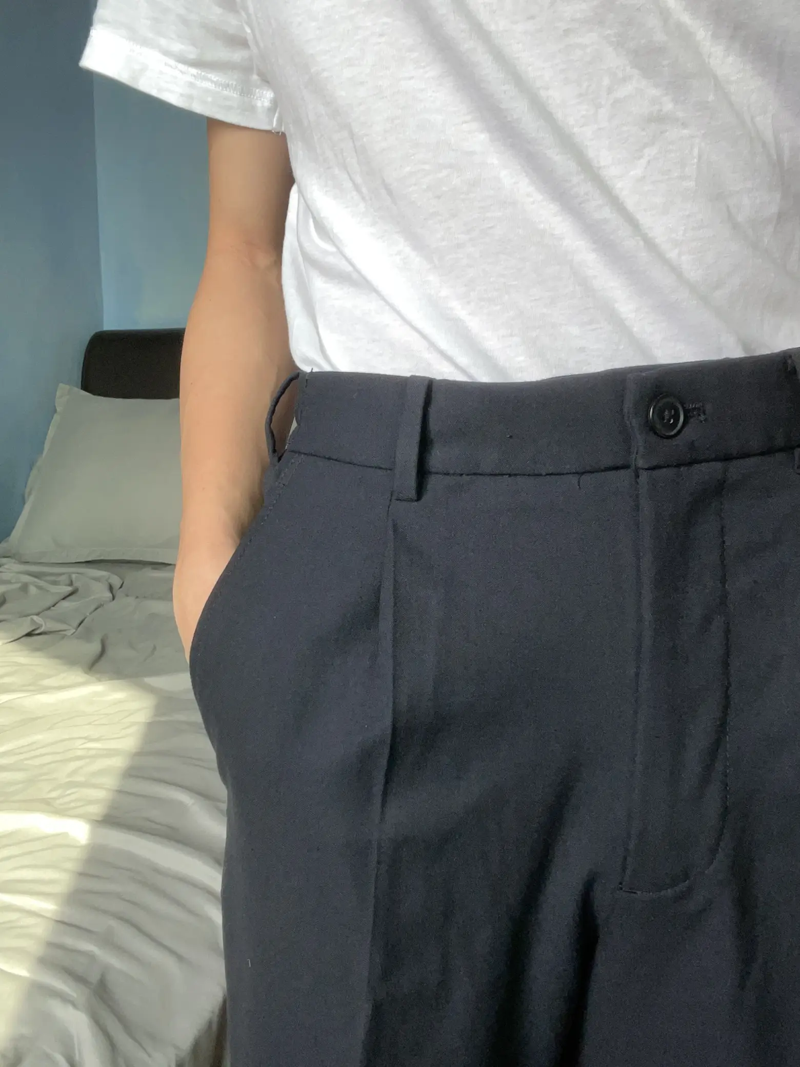 UNIQLO Pleated Wide Pants  Men's vs Women's 