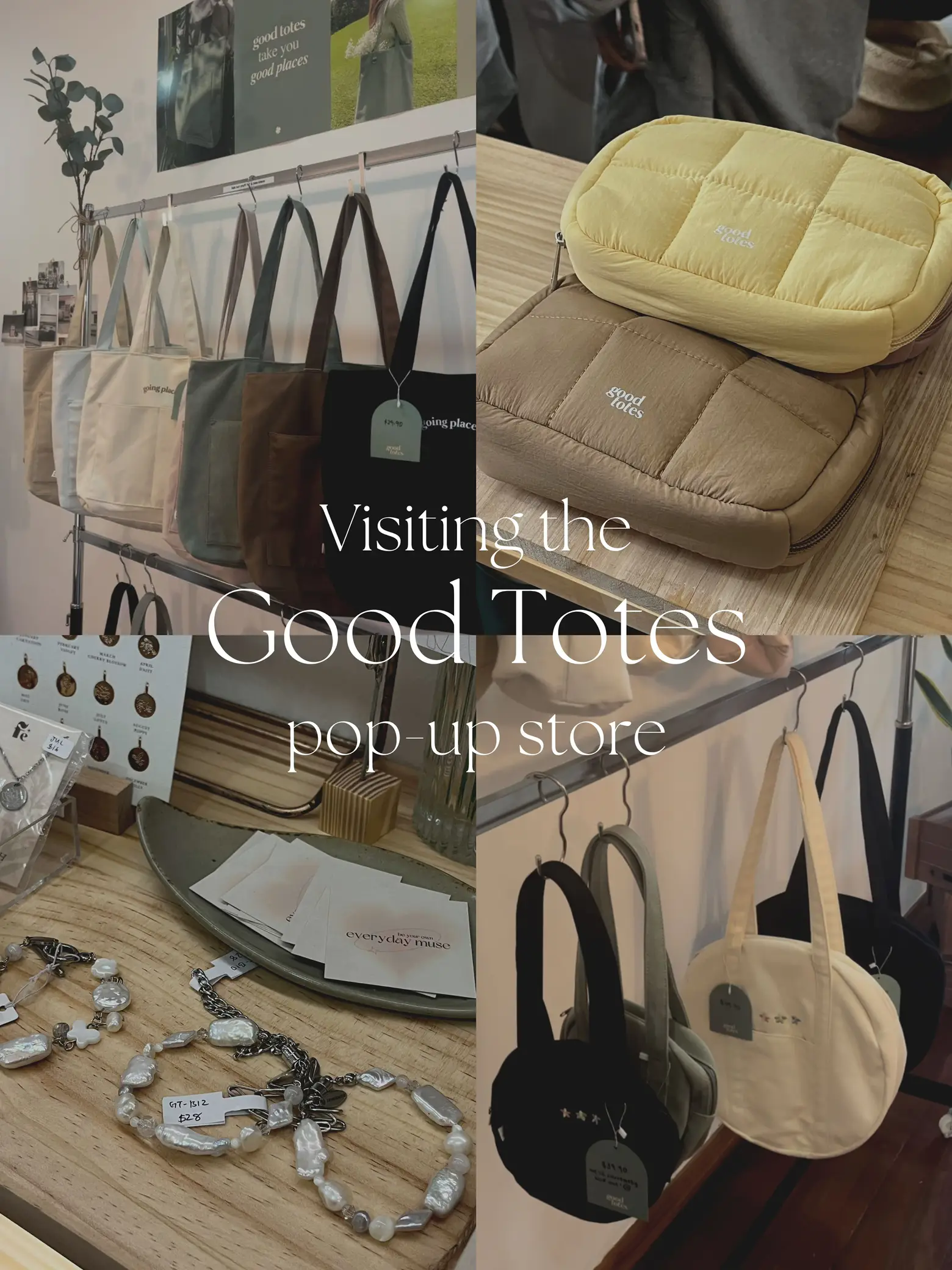 Visiting the Good Totes pop-up ✨ | Gallery posted by Chelsea | Lemon8