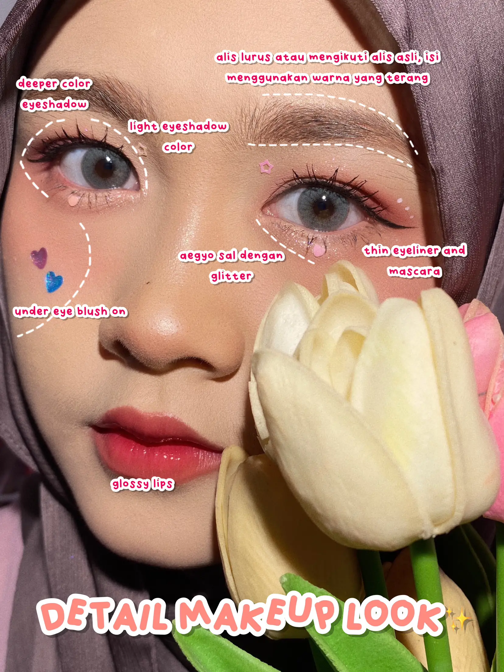 Make Up Ulzzang Yang Natural Saubhaya Makeup