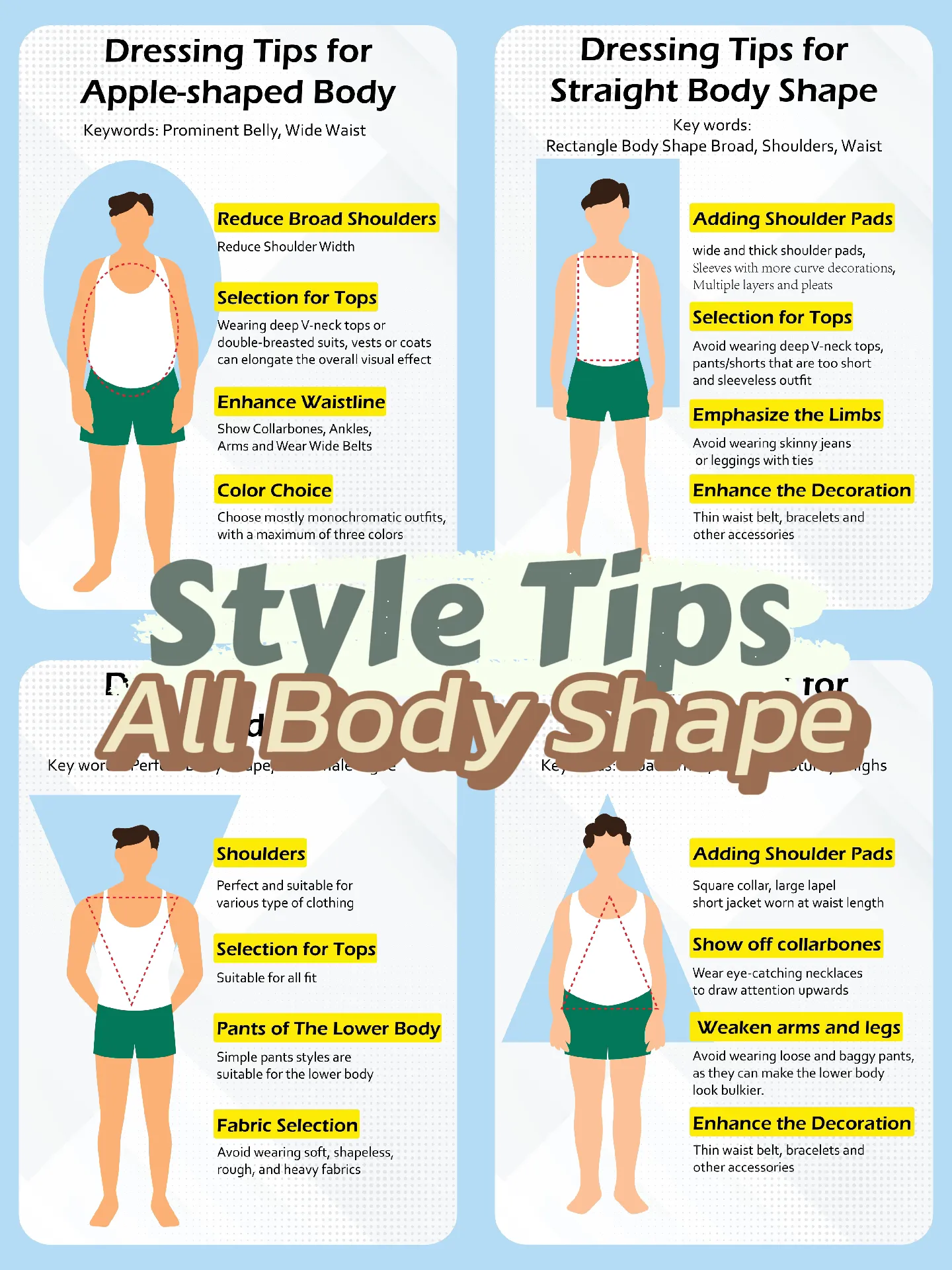 Personal stylist tips: Apple body shape styling