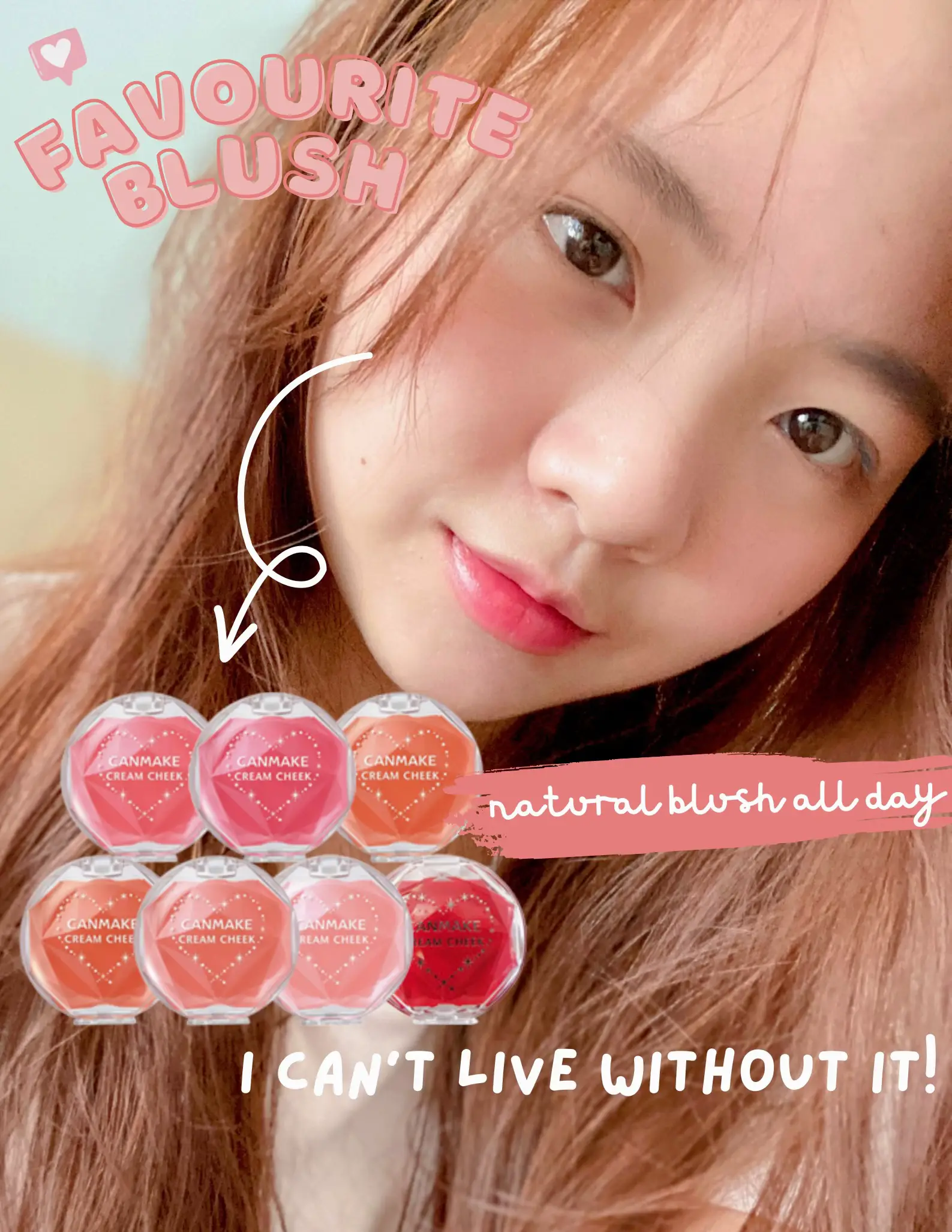 Buy Beauty Creations Stay Blushing Cute Cream Blush As Usual online