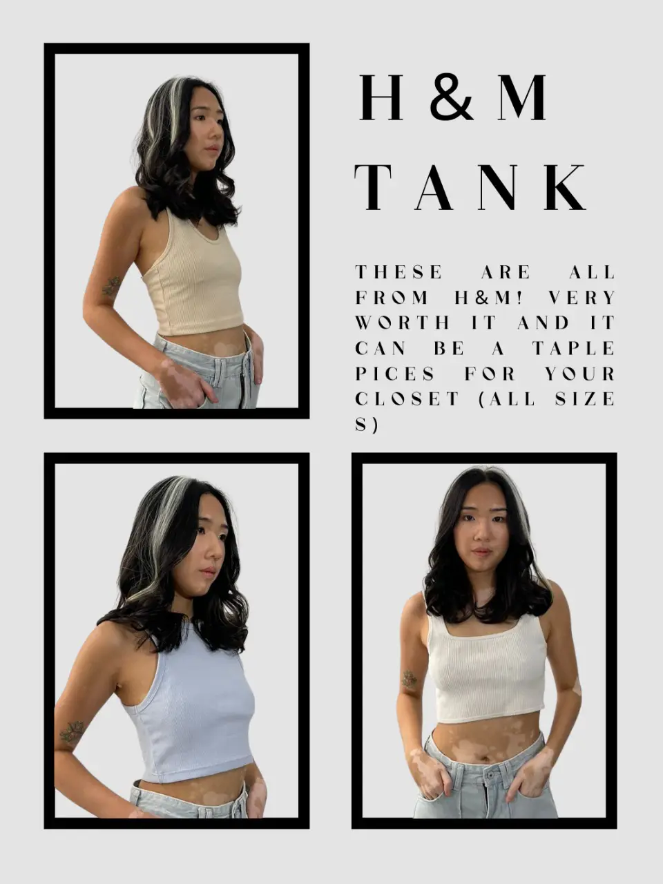 Koleksi Tanktop untuk Dailywear🌠🌠