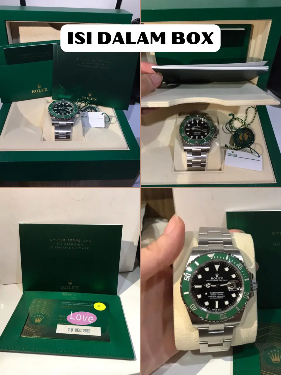 Rolex submariner hot sale date harga