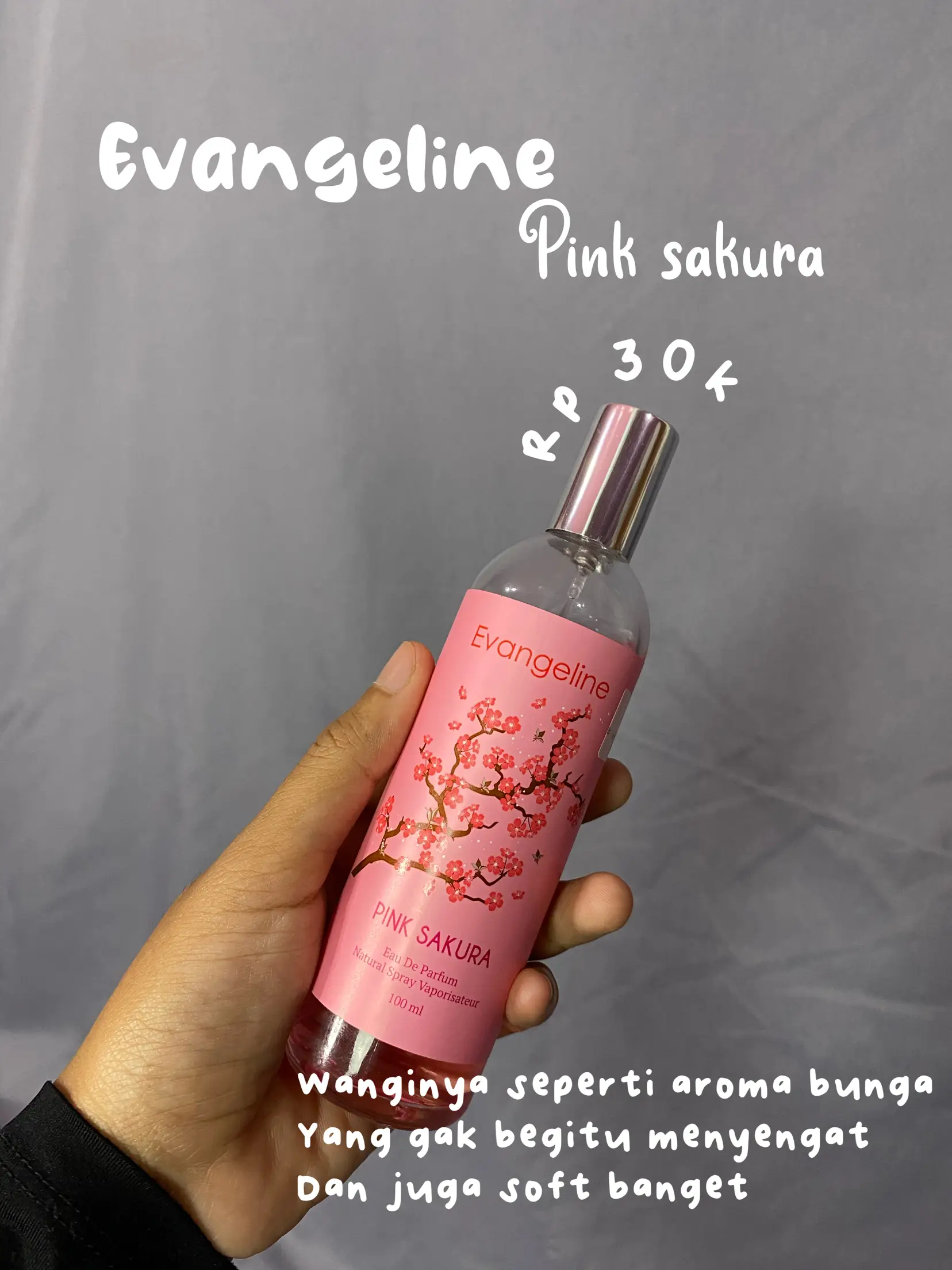 Review parfum discount evangeline pink sakura