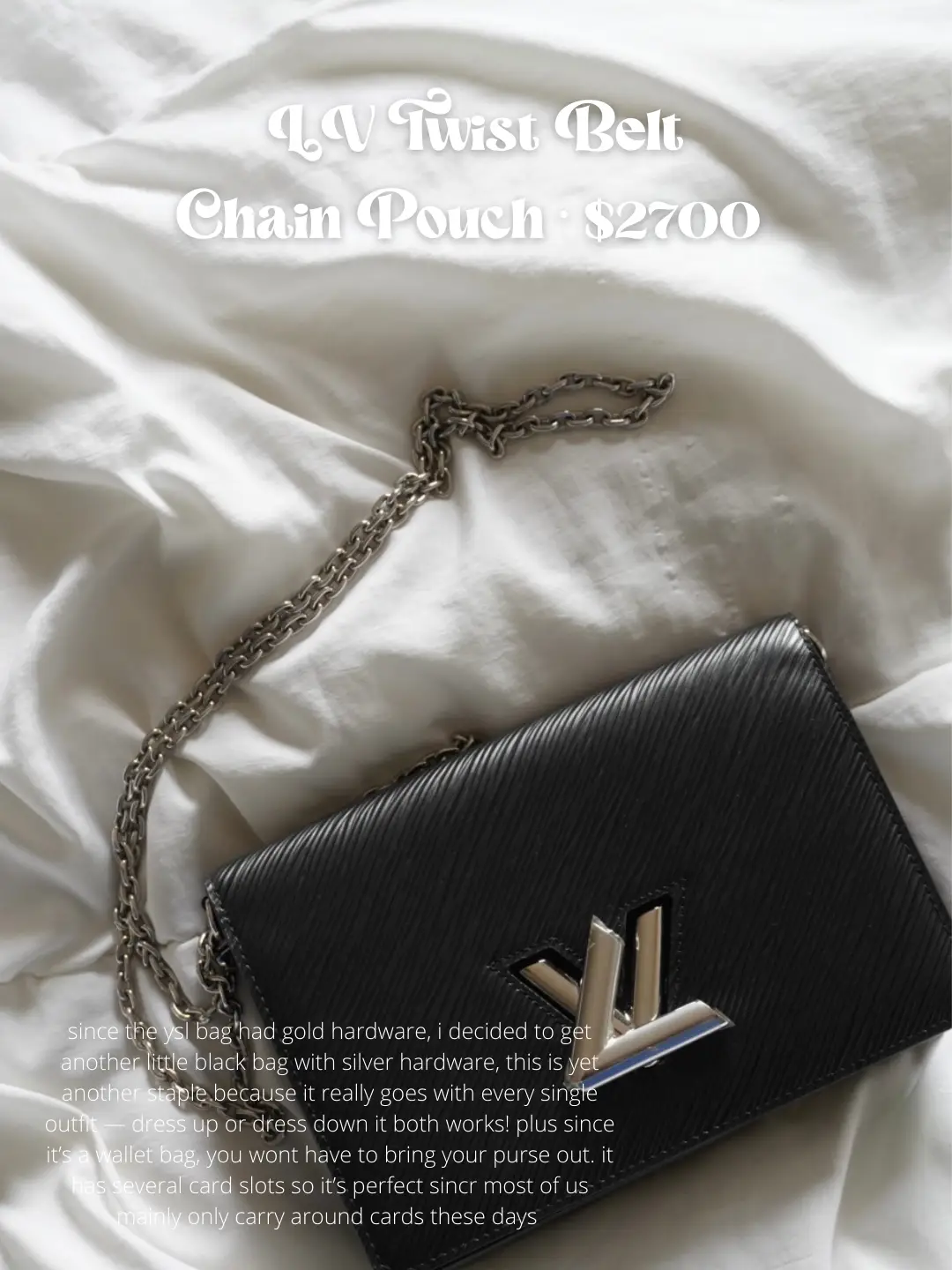 Louis Vuitton Twist Belt Chain Pouch