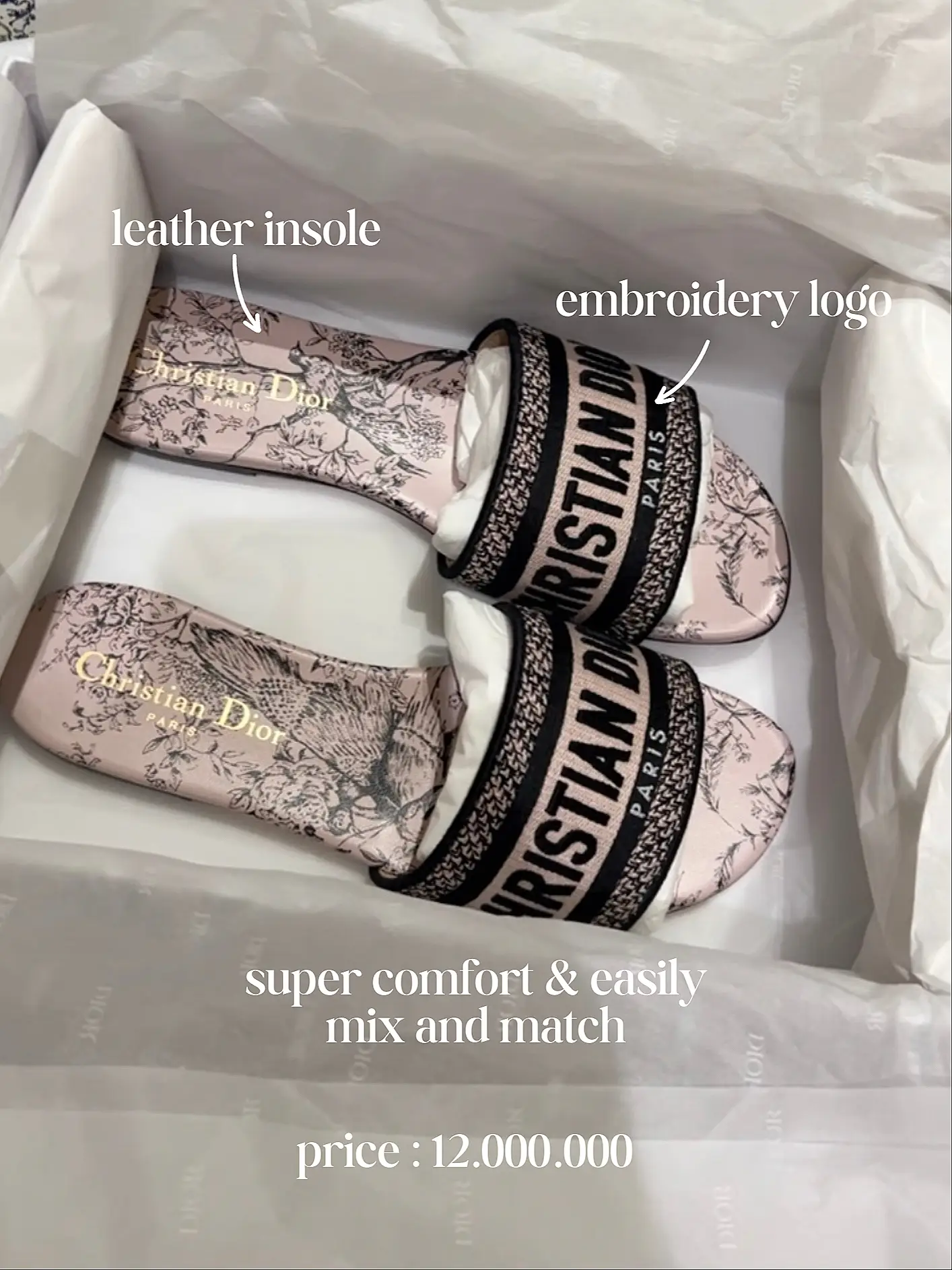 Sandal dior deals