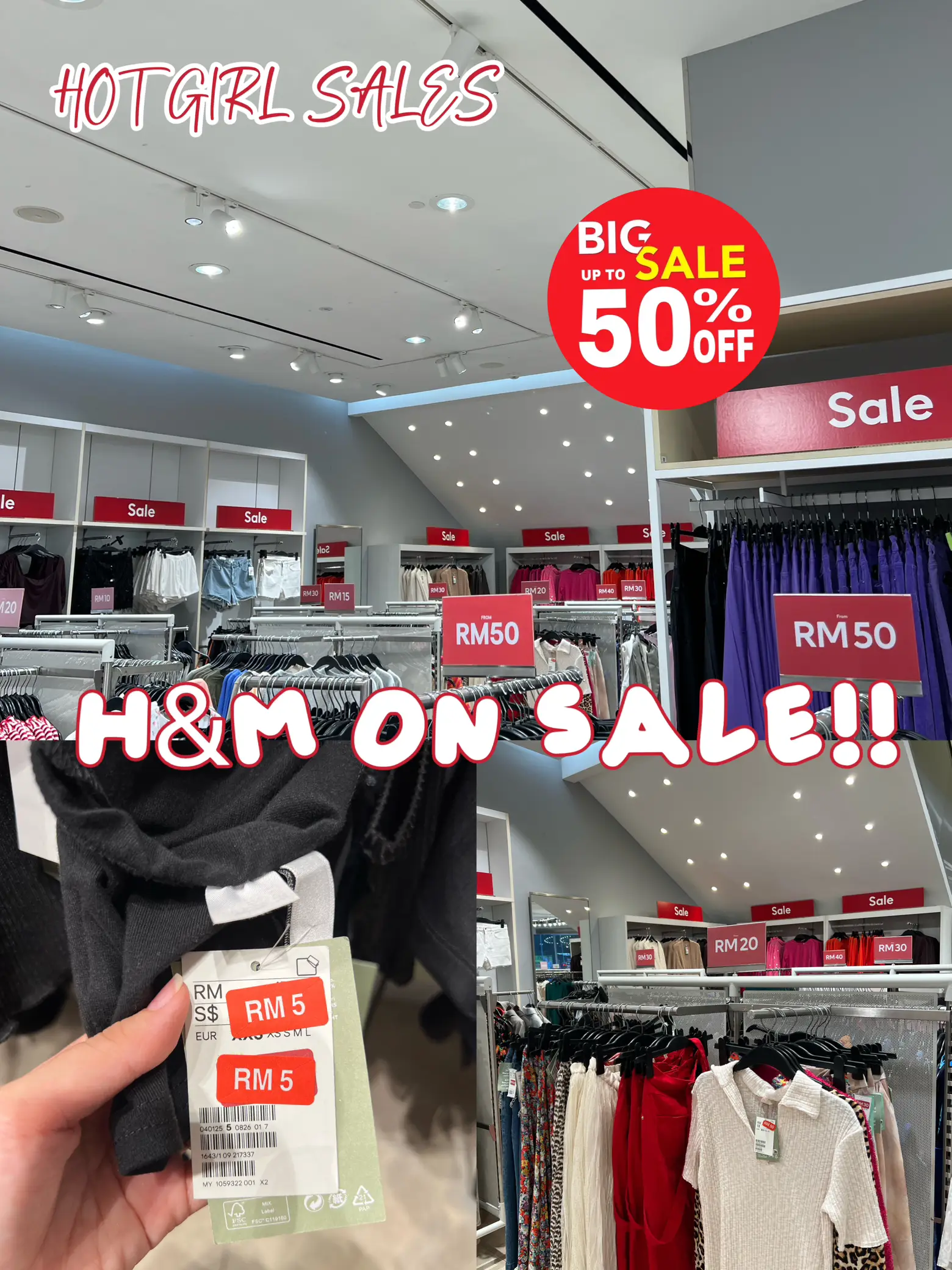 H&m megamall clearance sale