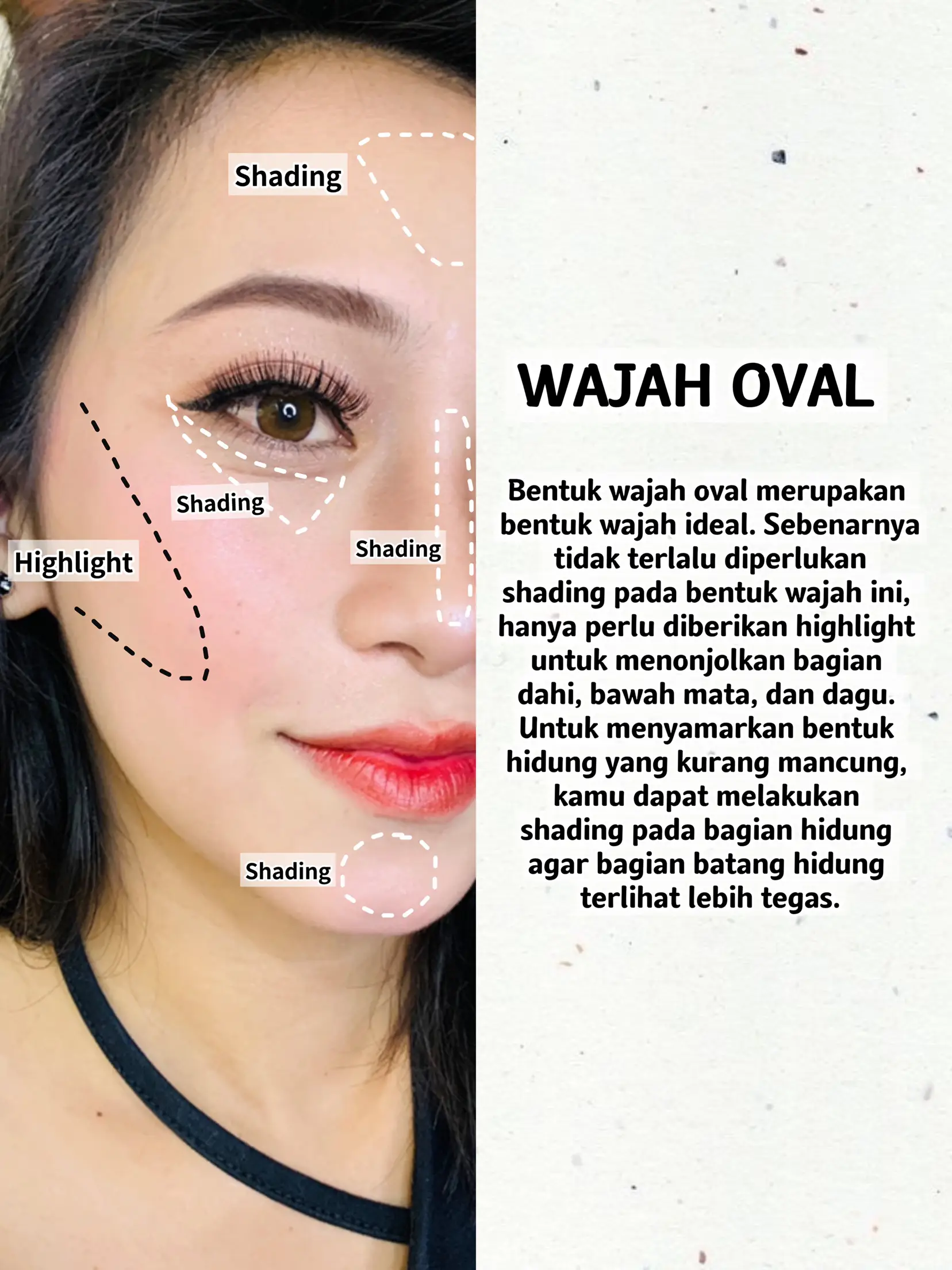Cara Make Up Wajah Lonjong | Saubhaya Makeup