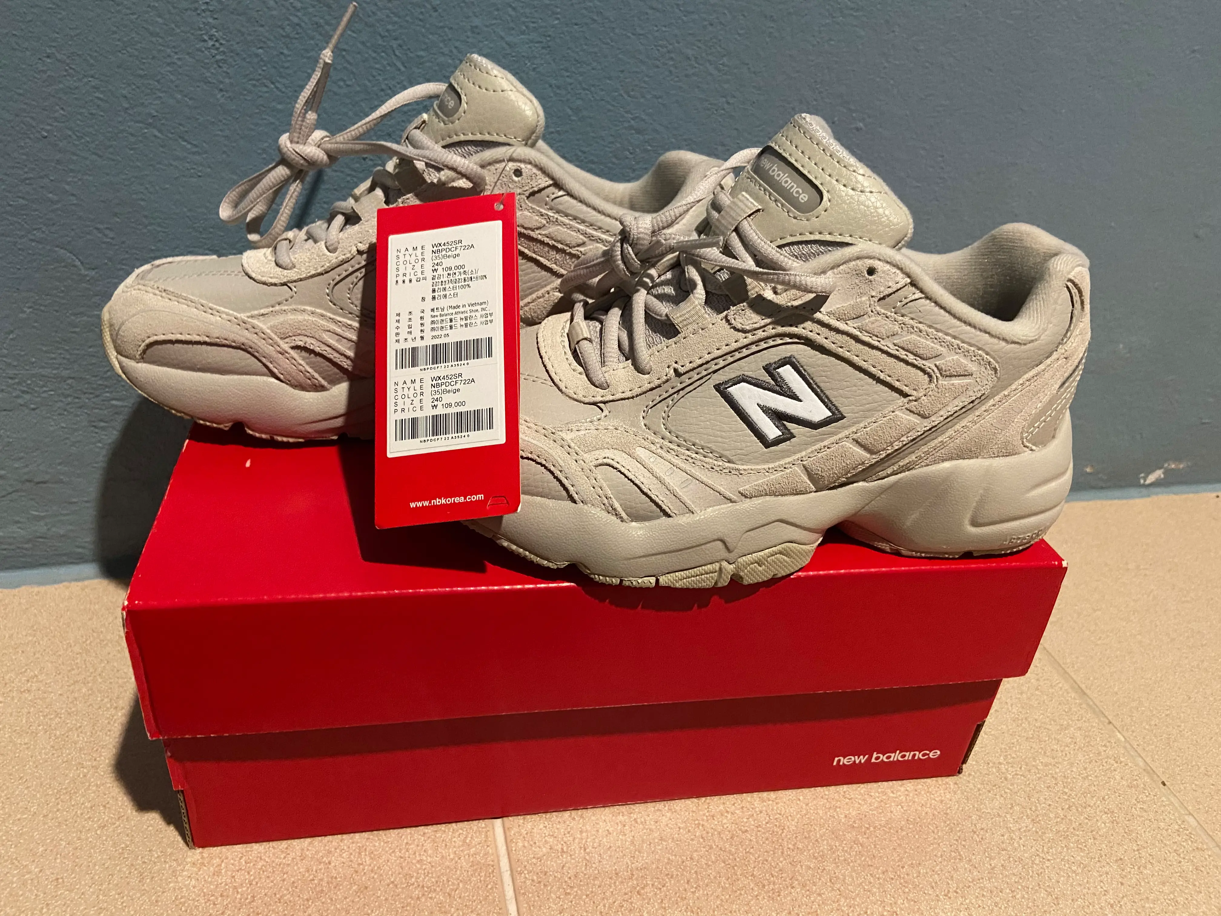 New balance 452 sport 2024 vinho