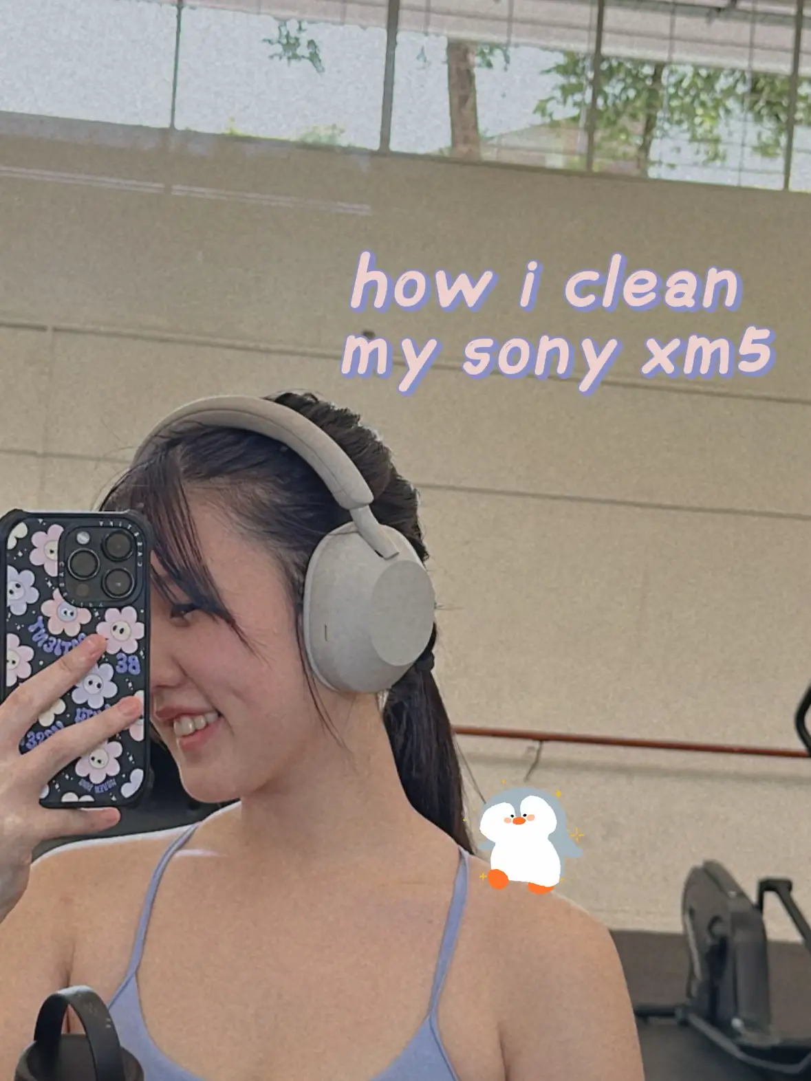 how i clean my sony xm5 headphones