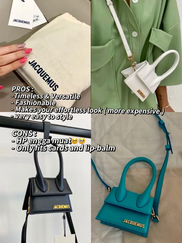 Jacquemus best sale tas mini