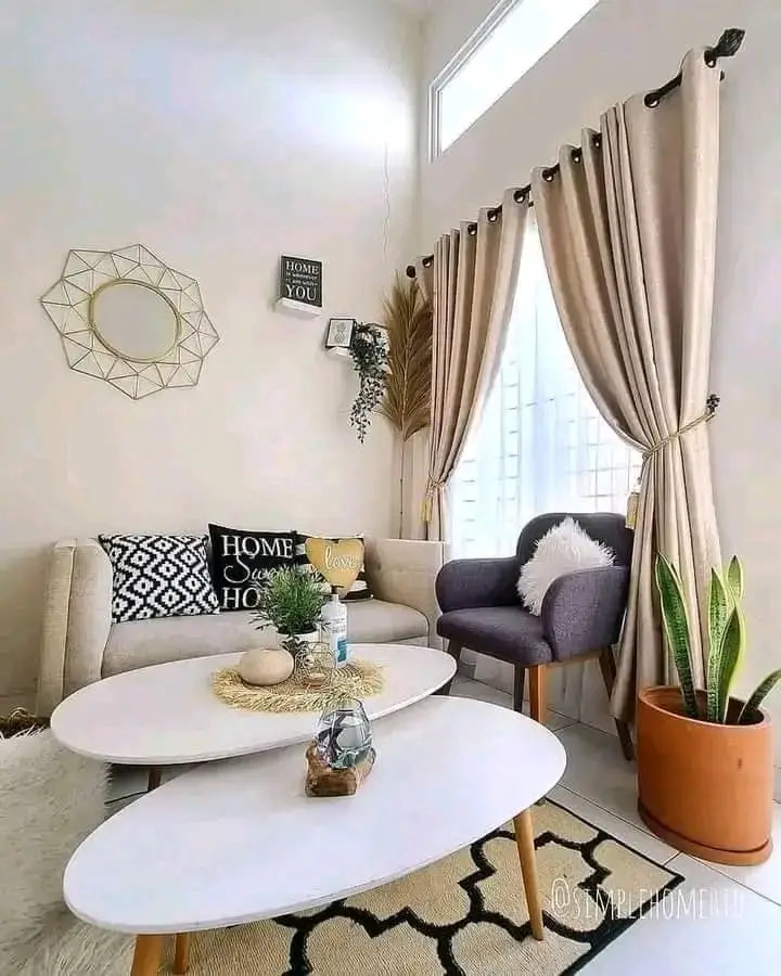Ruang Tamu Aesthetic | Galeri diposting oleh casa.devita | Lemon8