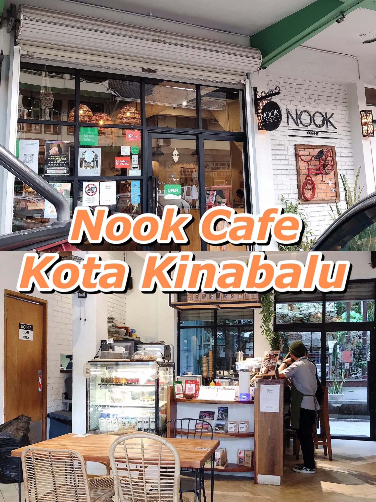 Nook Cafe Kota Kinabalu Galeri disiarkan oleh Elyst Lemon8