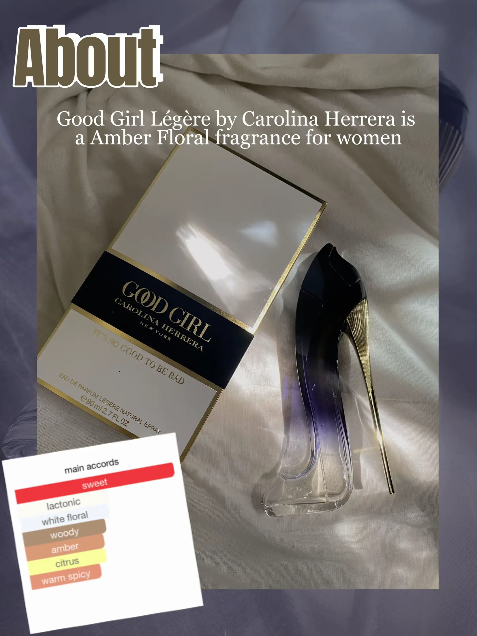 Carolina herrera good girl cheap eau de parfum vs legere