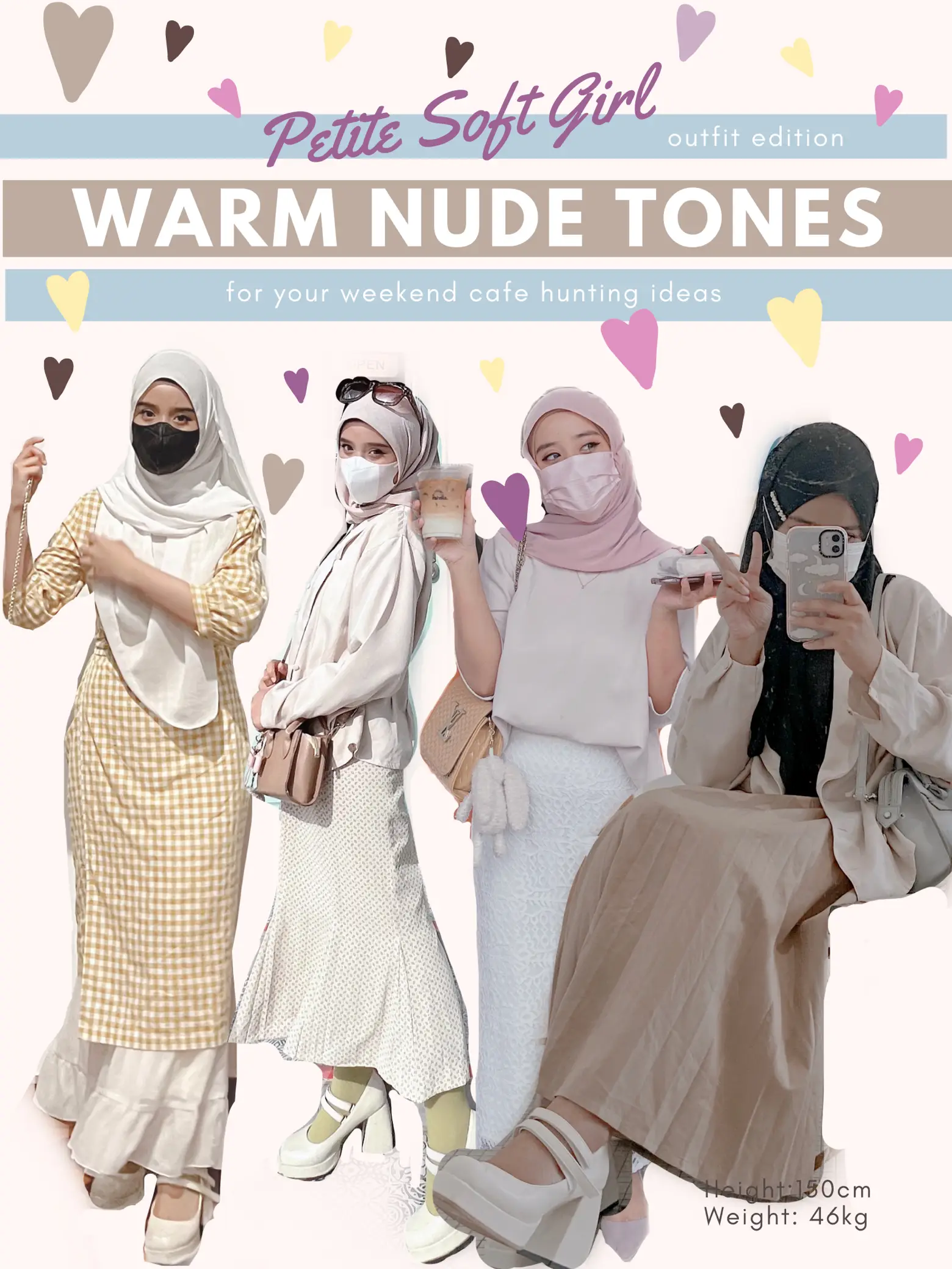 Warm Nude tones ideas for Petite Soft Girl 🤎💛💖 | Gallery posted by  Maiixhmd | Lemon8