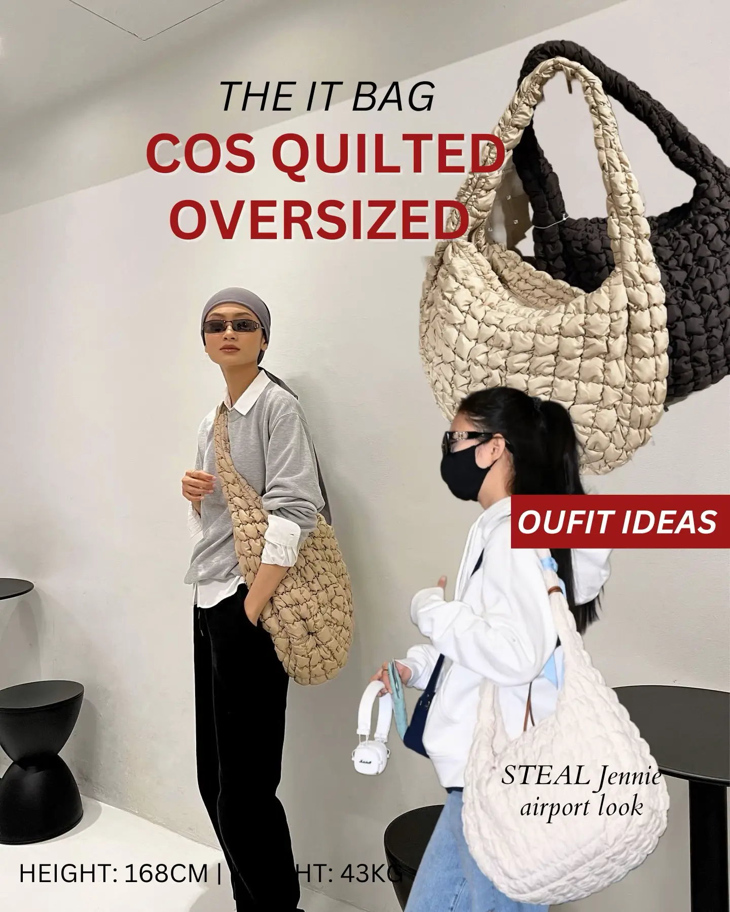 What To Wear The It Bag, COS Quilted Bag