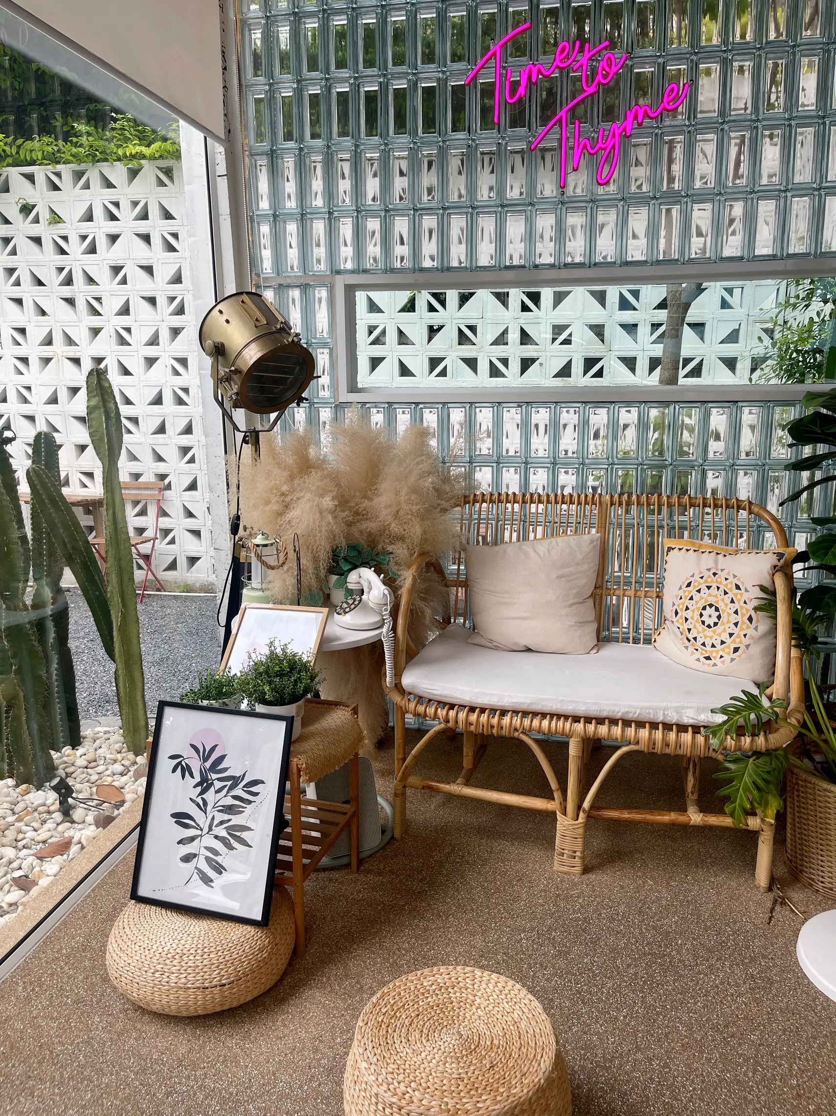 THYME CAFE คาเฟ่มินิมอลย่าน ถ.นวมินทร์ แกลเลอรีที่โพสต์โดย กินง่าย