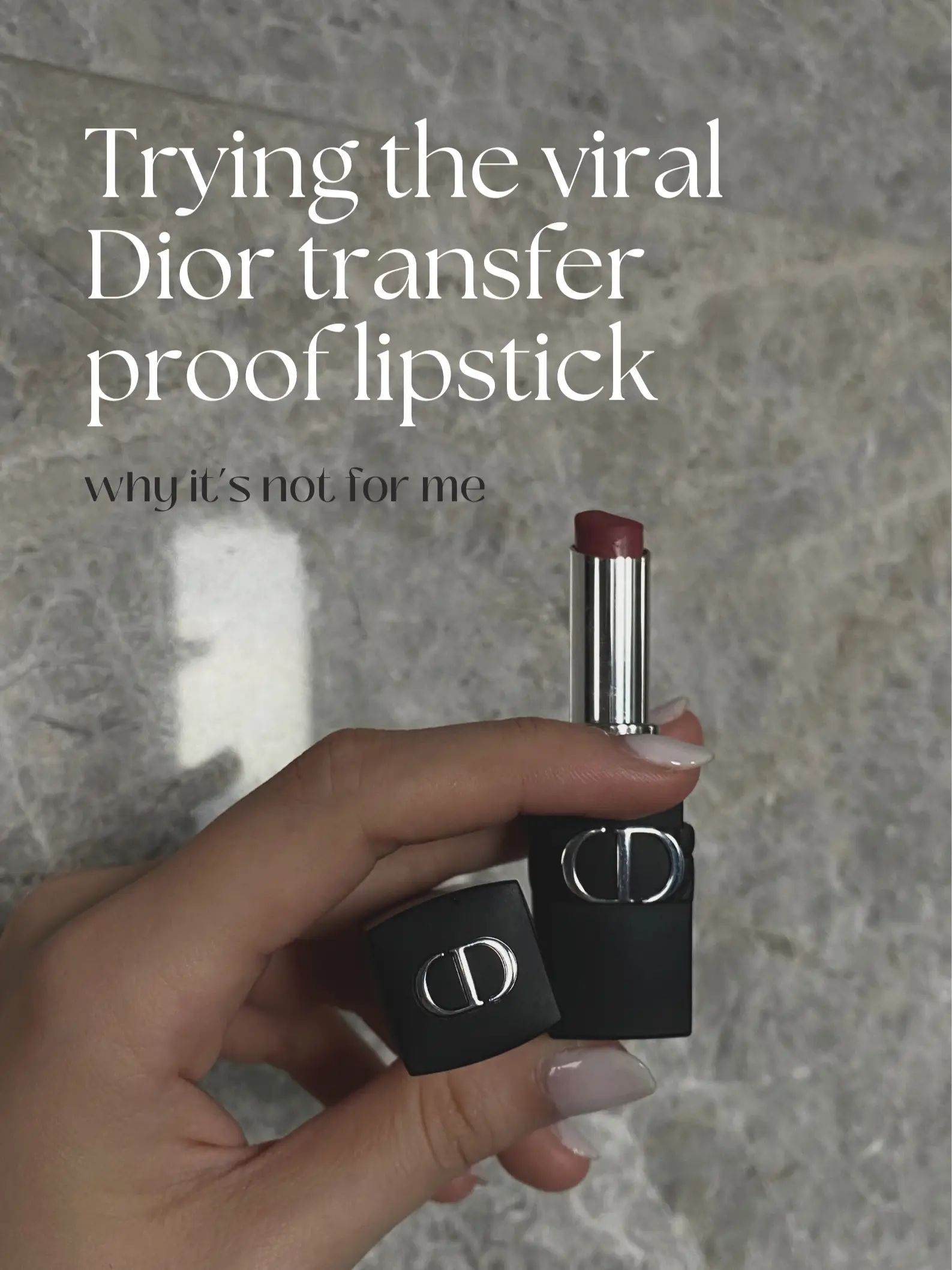 Alright the girlies were raving so i had to see what all the hype was , Dior