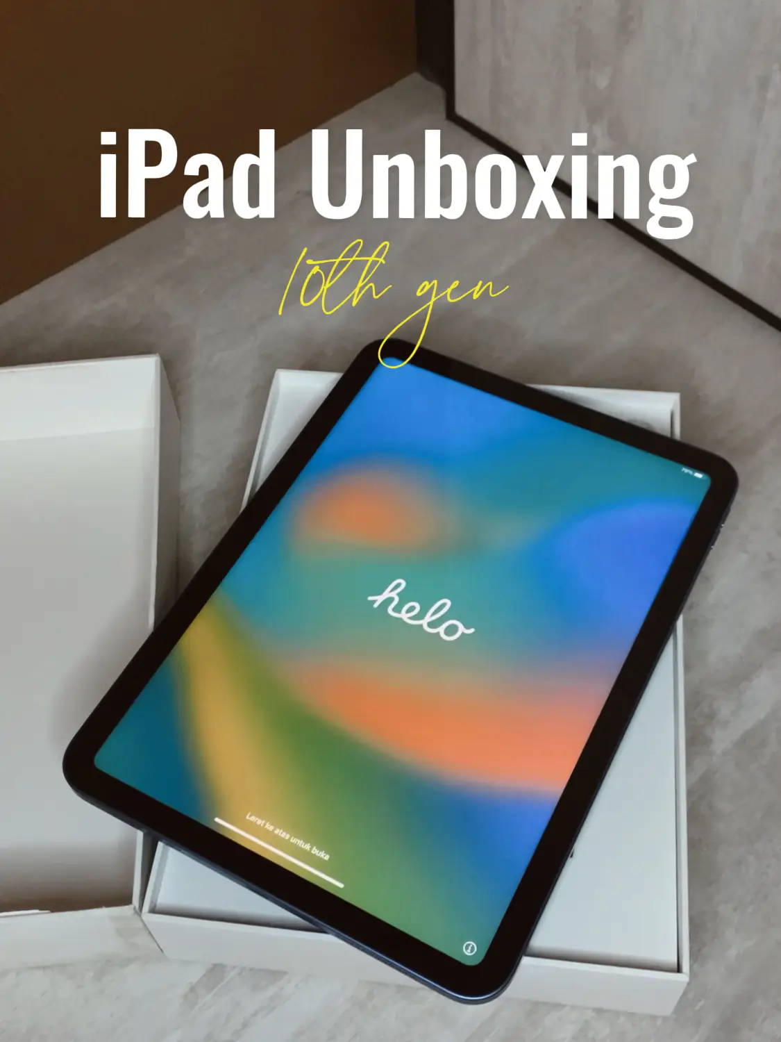 iPad 10th generation Unboxing - All Colors! 