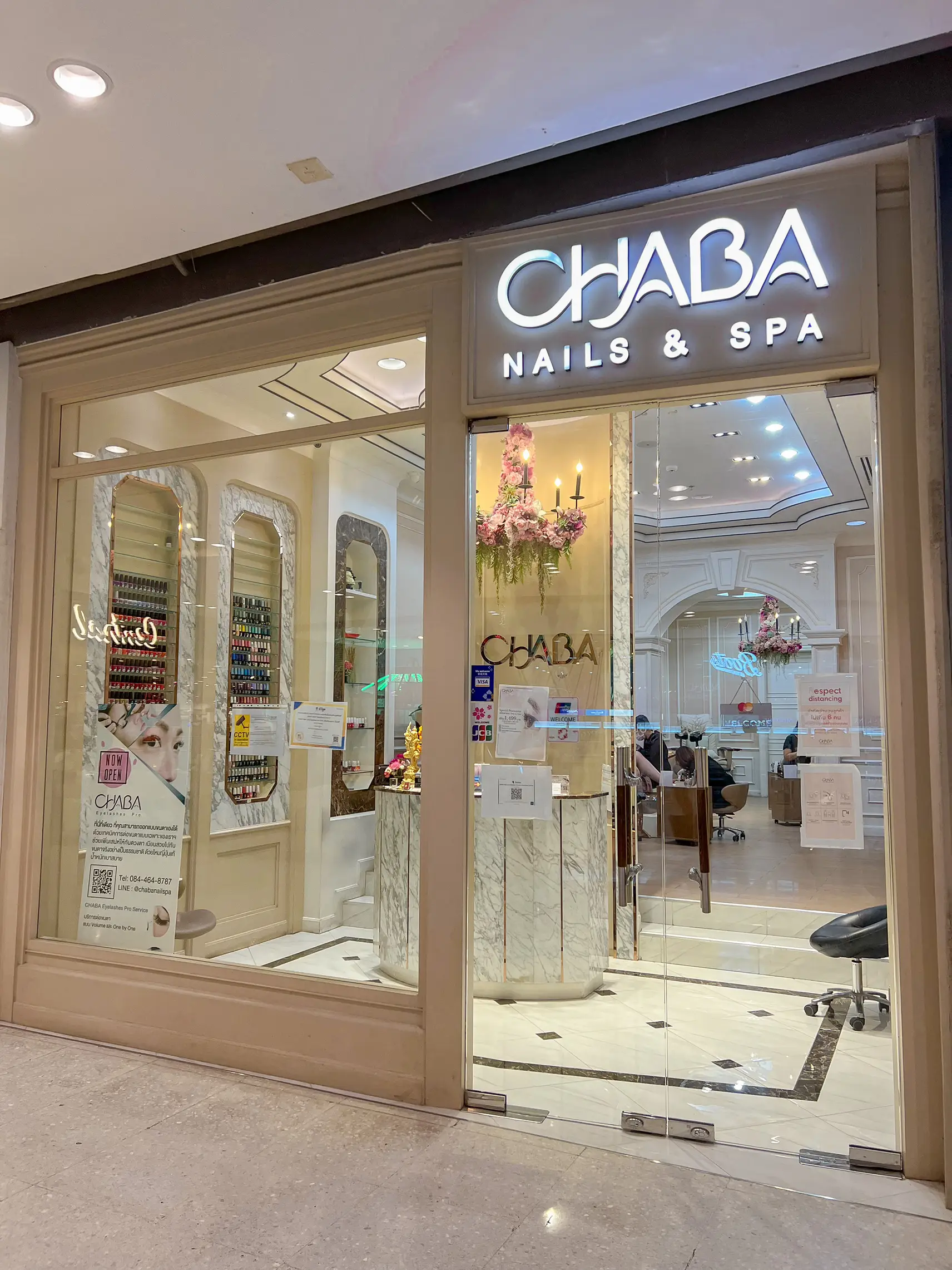 สปามือเท้าที่ 🌸 CHABA Nails and Spa 11 ขั้นตอนแบบพรีเมี่ยม | แกลเลอรี ...