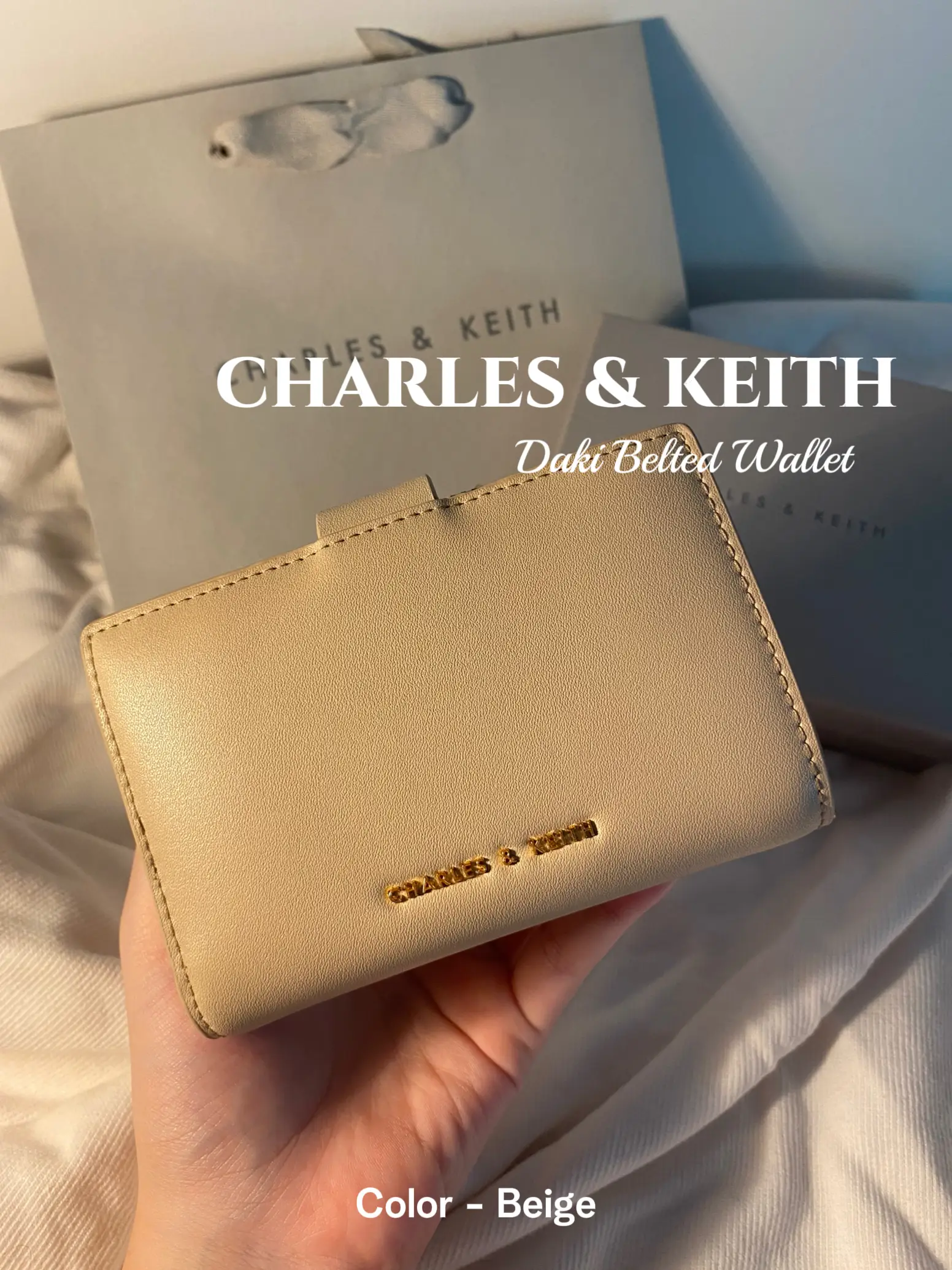 Tiny But Cool Wallet With A Lot Of Channels | Charles & Keith