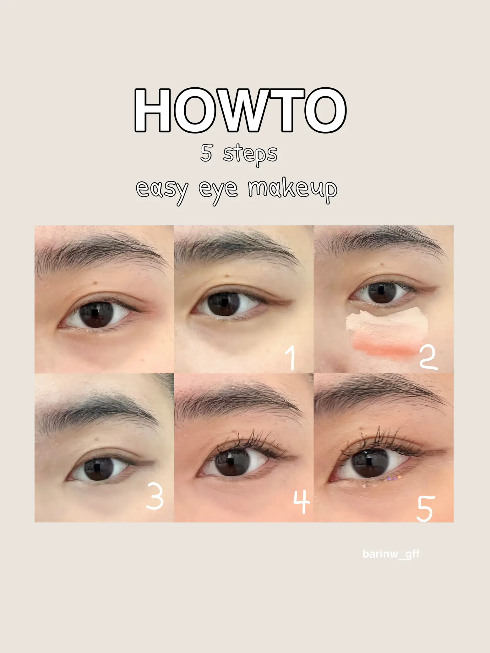 Easy Eyeshadow for Beginners (5 Steps)