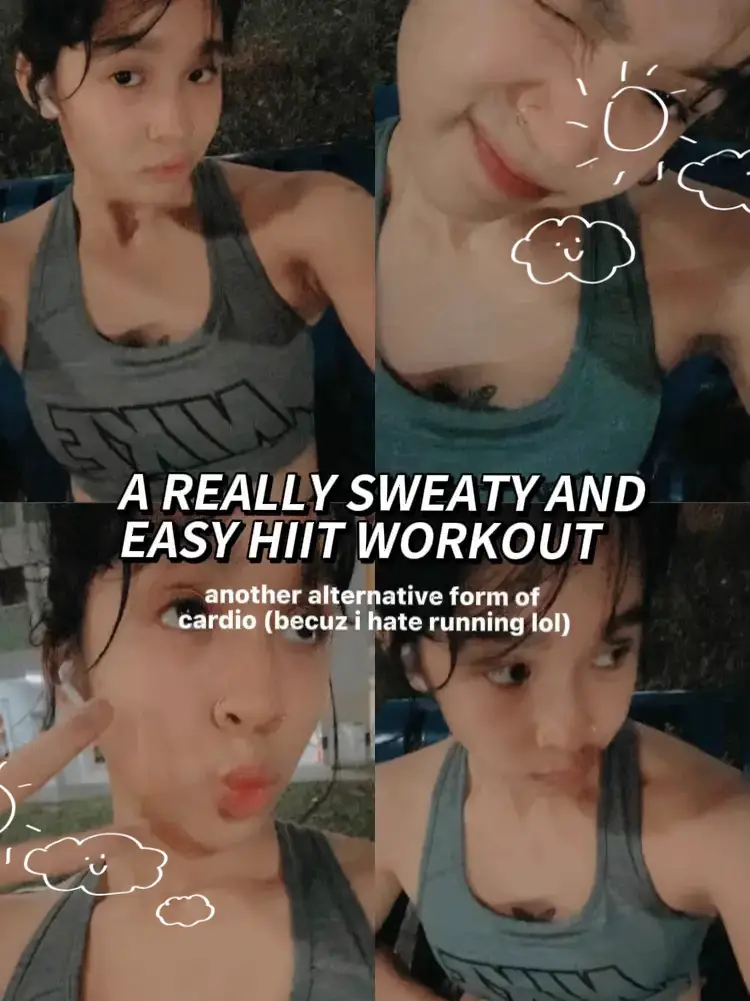 Sweaty discount hiit workout