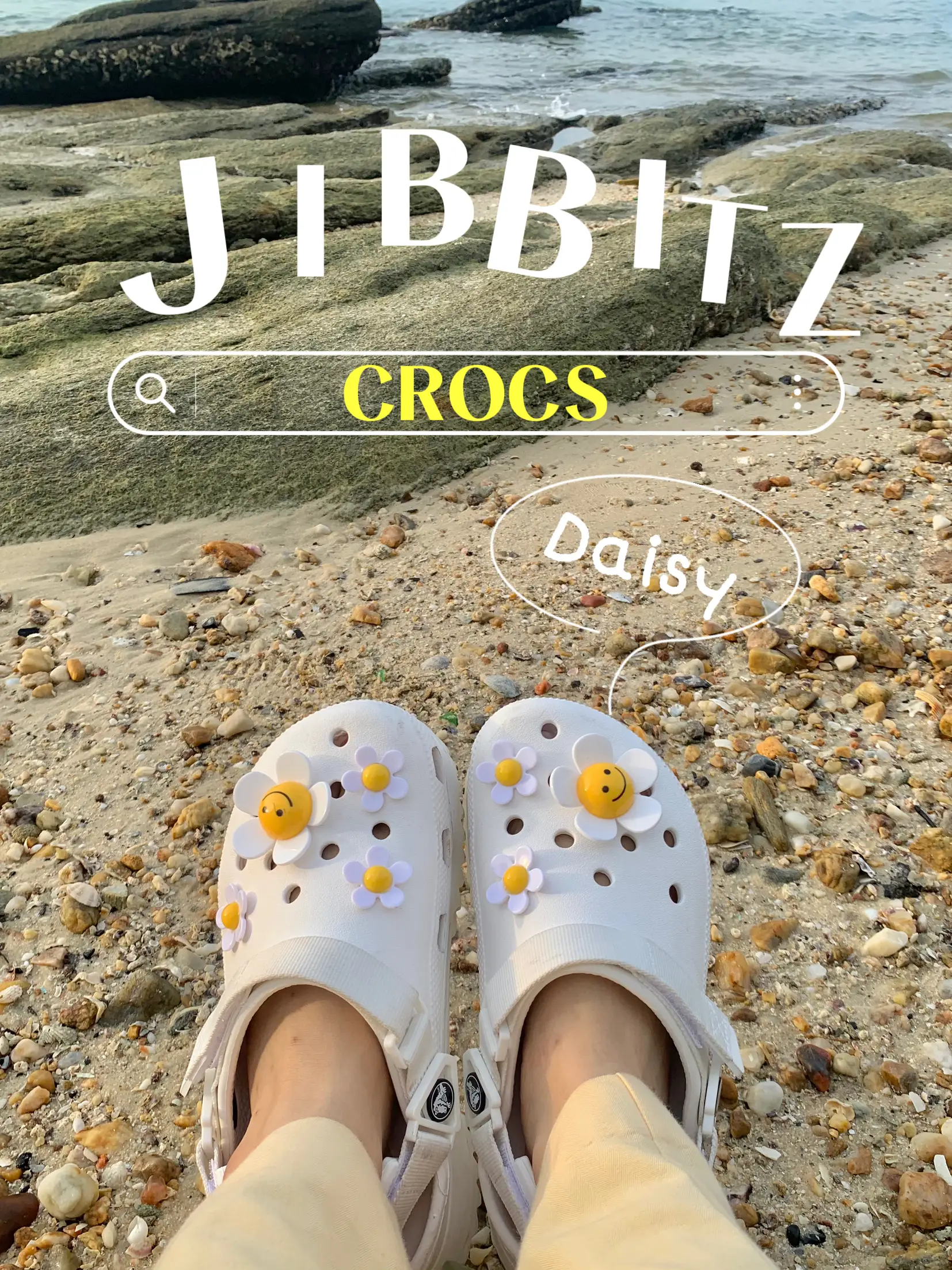 Jibbitz Daisies Stick Shoes Crocs ✨ Too Cute Mui, Gallery posted by  𝓗𝓪𝓷𝓪🧚‍♀️