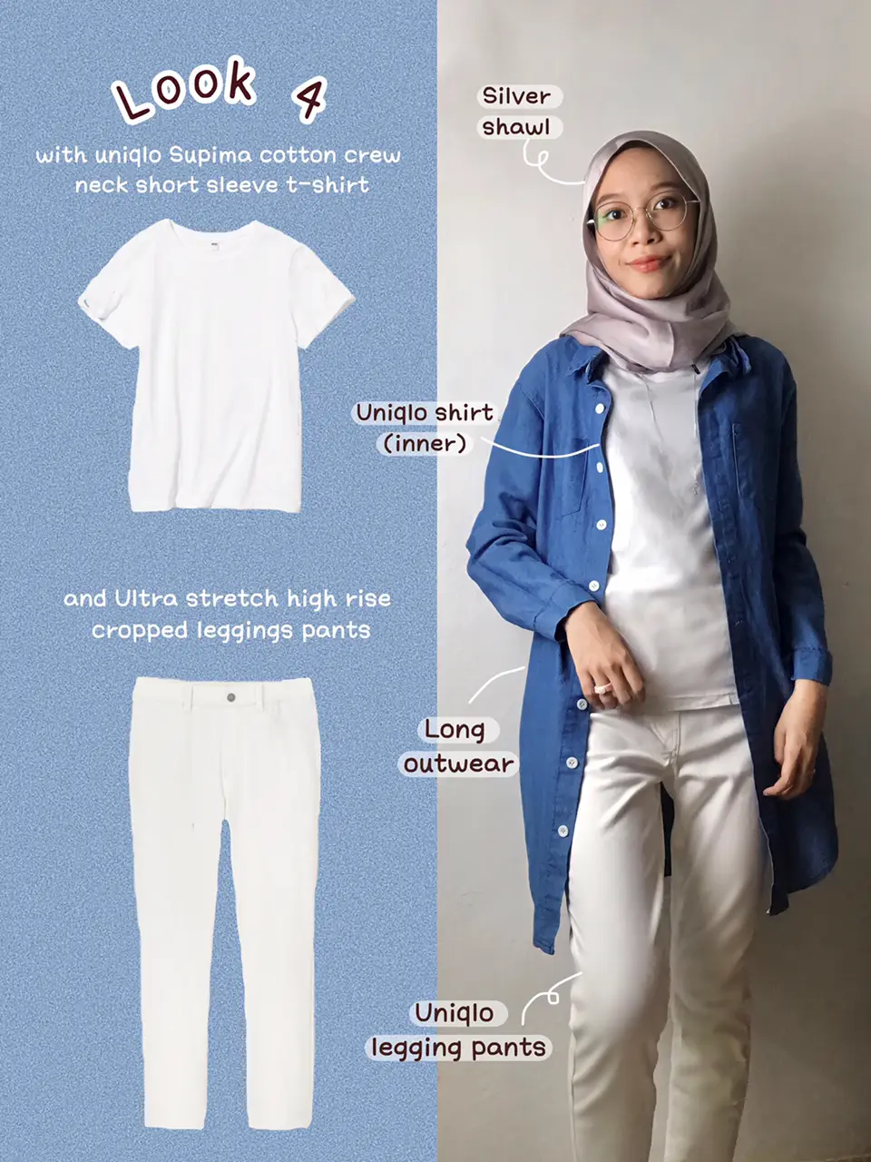 Modest outfit inspo with Uniqlo clothing 👚, Galeri disiarkan oleh Puteri  Hazwani