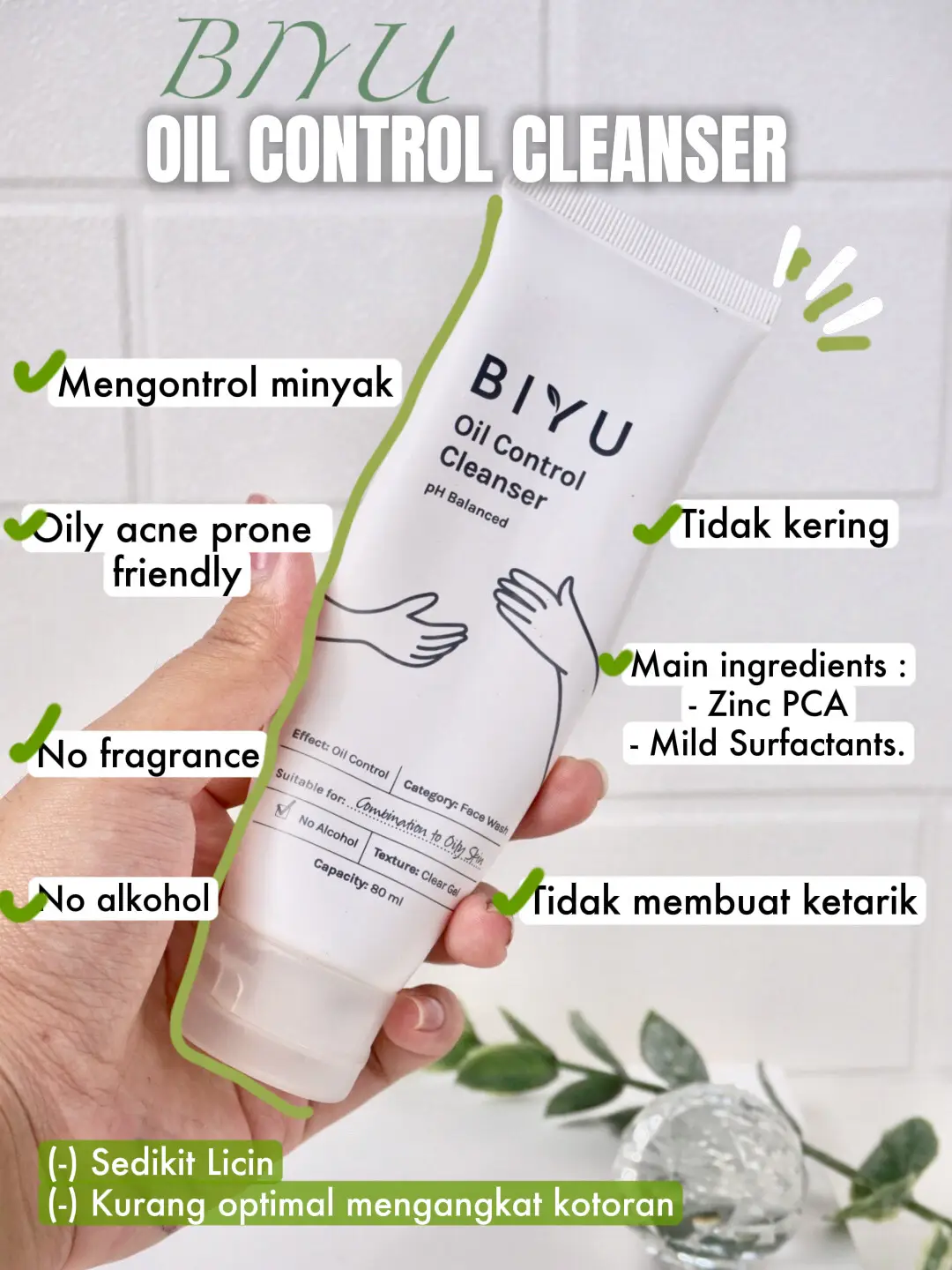 Gentle Cleanser terbaik untuk Oily Skin 🖤 Galeri diposting oleh