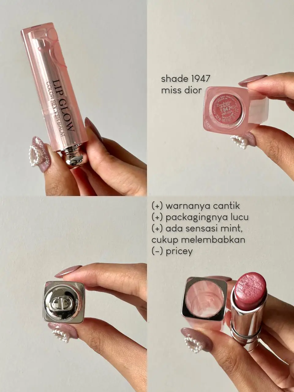 dior lip glow mint