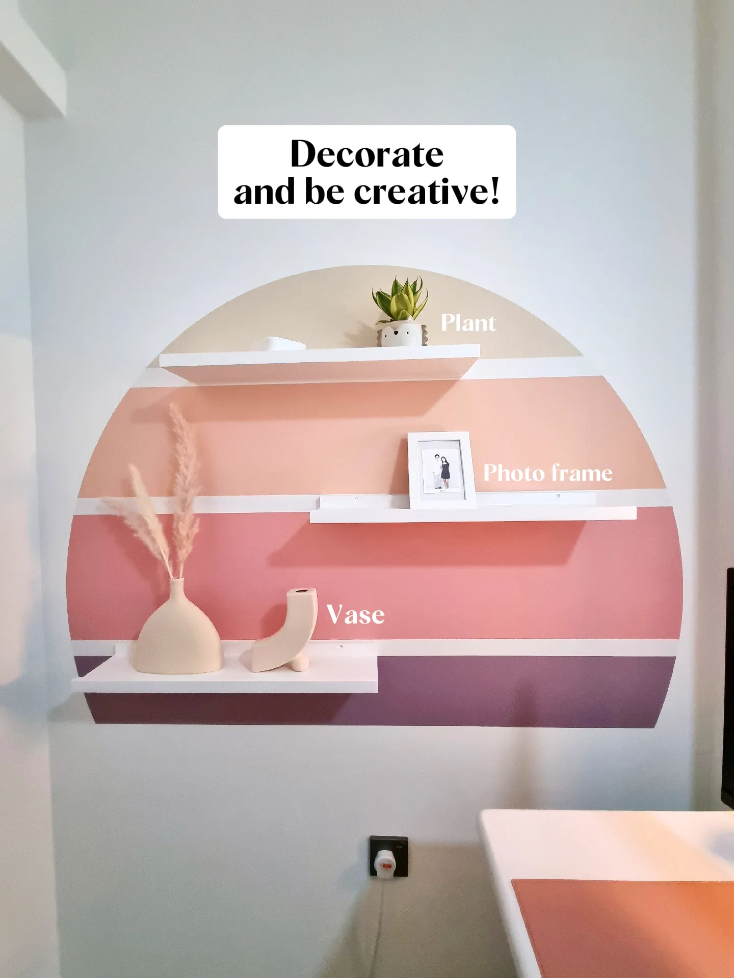 Decorate your blank wall with this DIY idea! แกลเลอรีที่โพสต์โดย