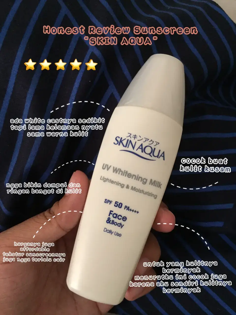 HONEST REVIEW SUNSCREEN SKIN AQUA Gallery posted by bissti