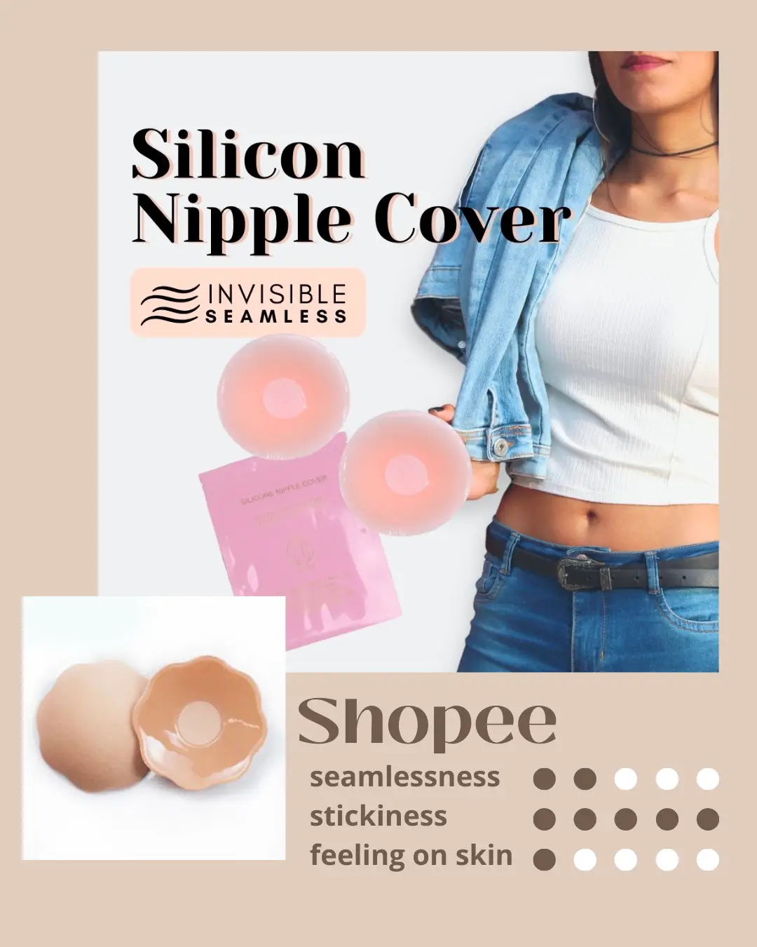Buy Silicone Nipple Covers @ Love, Bonito Singapore